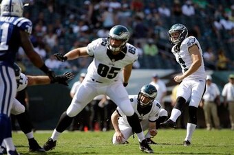 Cody Parkey was responsible for one of the two missed PAT attempts during the week of preseason games.