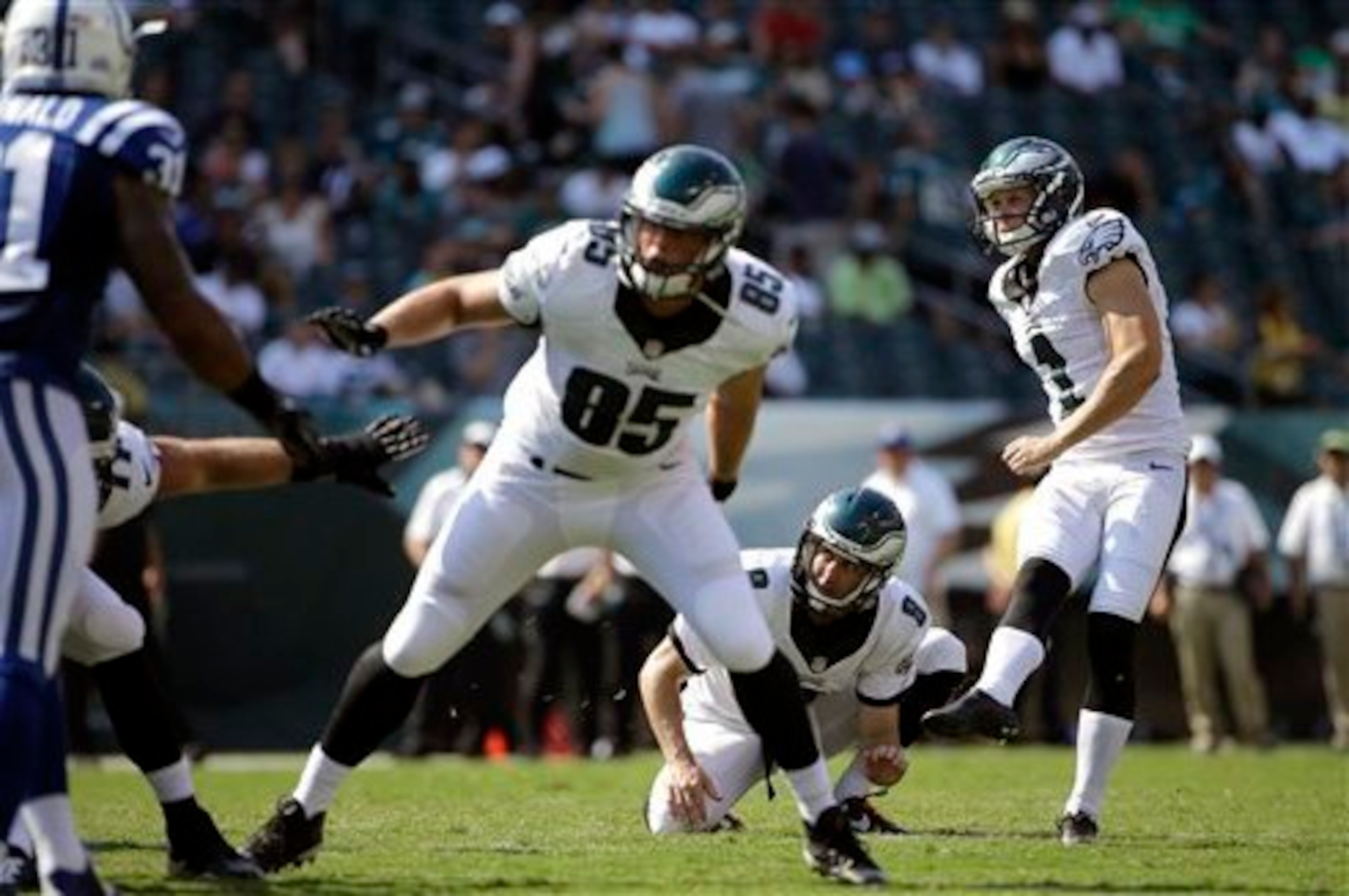 Cody Parkey was responsible for one of the two missed PAT attempts during the week of preseason games.