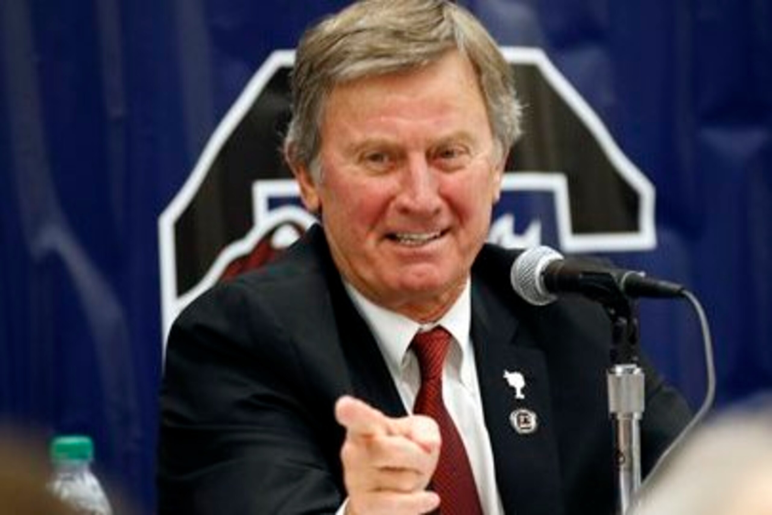 South Carolina head coach Steve Spurrier