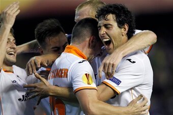 The inspirational Dani Parejo (right) is one of the few survivors from Valencia's last Champions League campaign