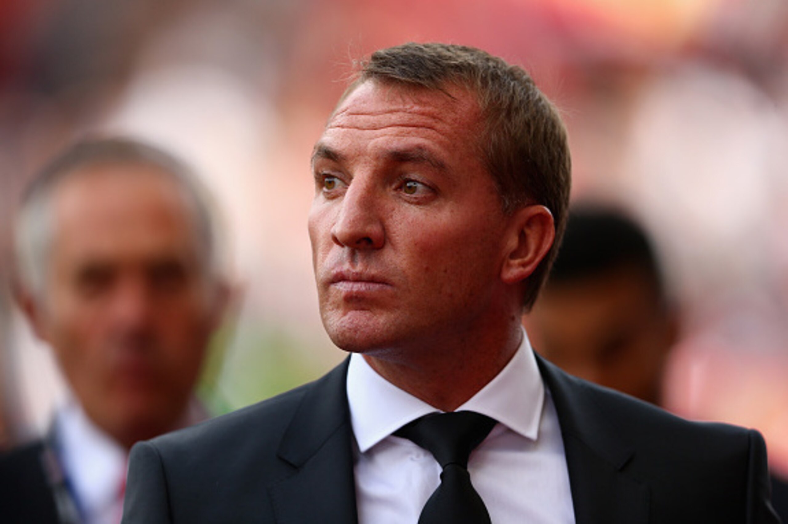 STOKE ON TRENT, ENGLAND - AUGUST 09:  Liverpool manager Brendan Rodgers during the Barclays Premier League match between Stoke City and Liverpool at Britannia Stadium on August 9, 2015 in Stoke on Trent, England.  (Photo by Clive Brunskill/Getty Images)