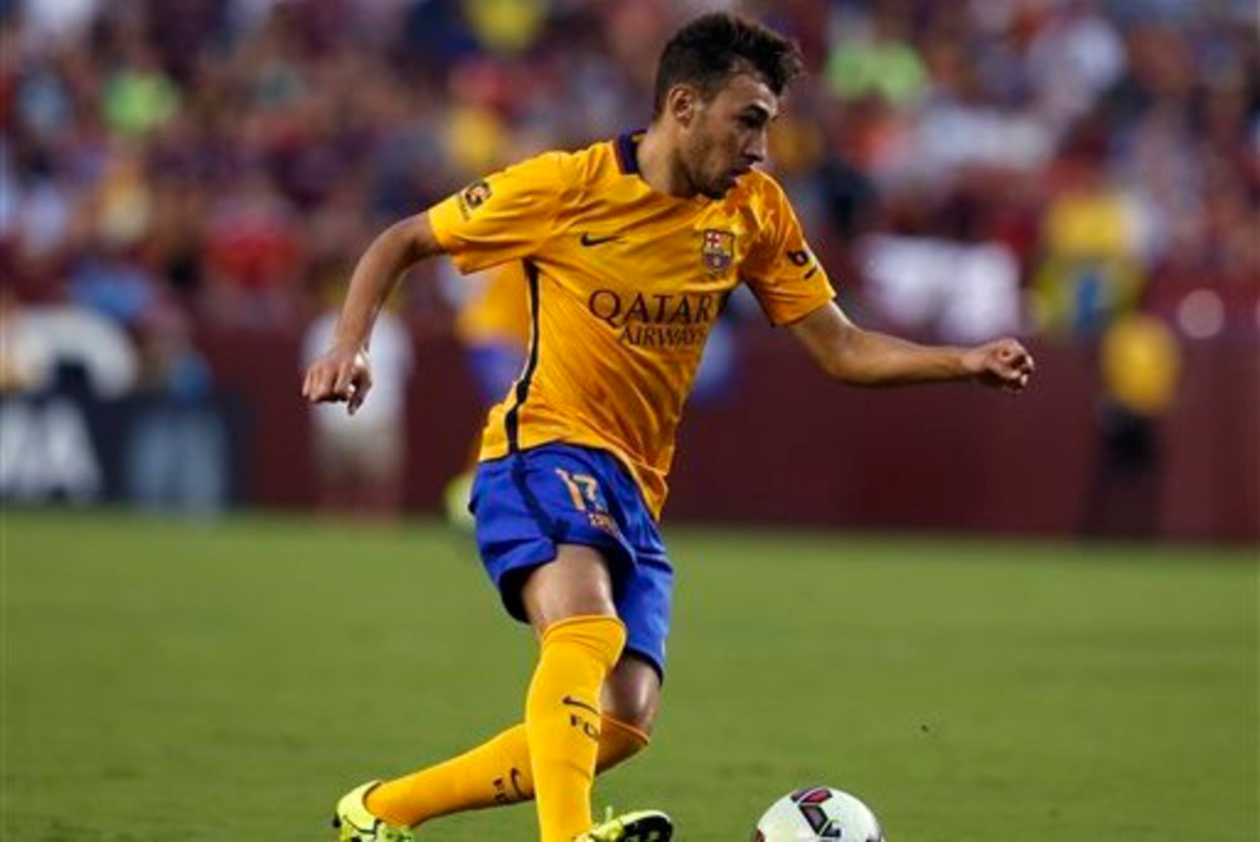 Munir El-Haddadi has a chance to stake a regular claim in the side. Munir El-Haddadi has a chance to stake a regular claim in the side.