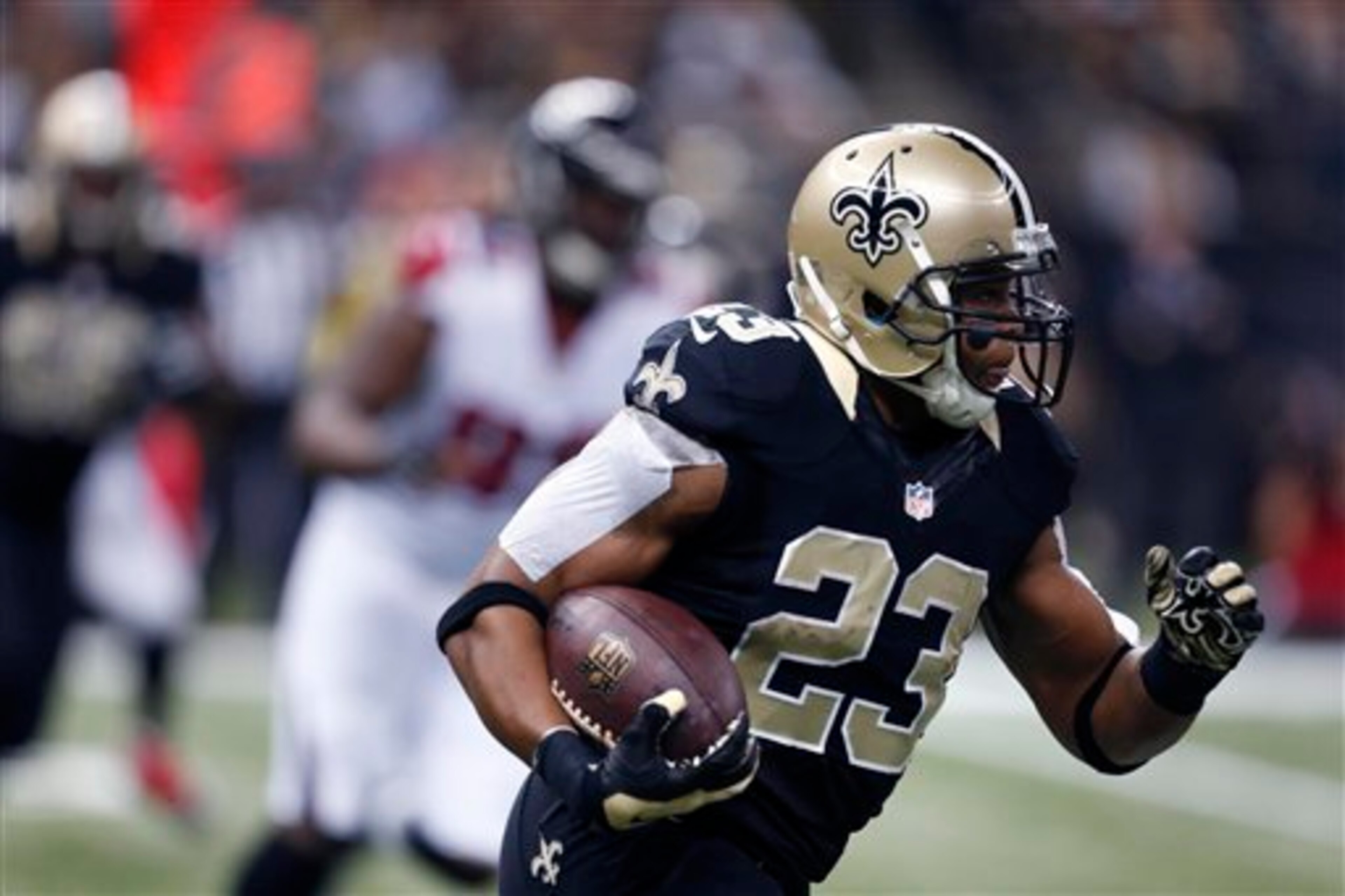 Pierre Thomas. Pierre Thomas.