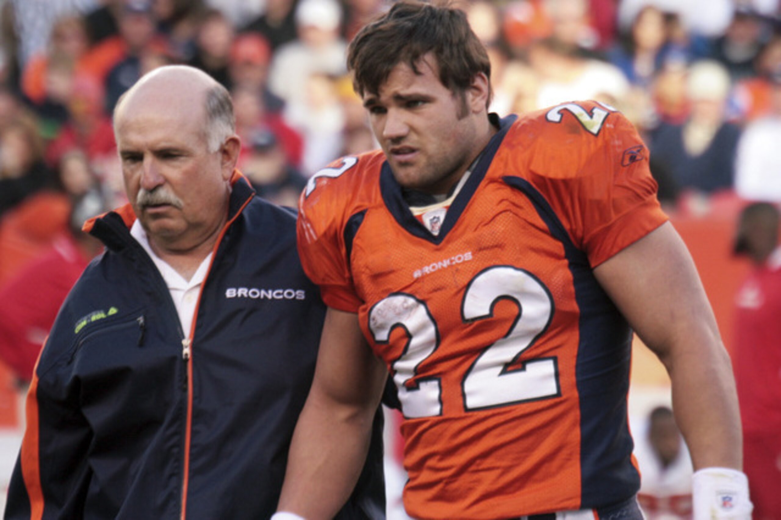 Hillis battled injuries and a loaded depth chart during his two years in Denver. Hillis battled injuries and a loaded depth chart during his two years in Denver.