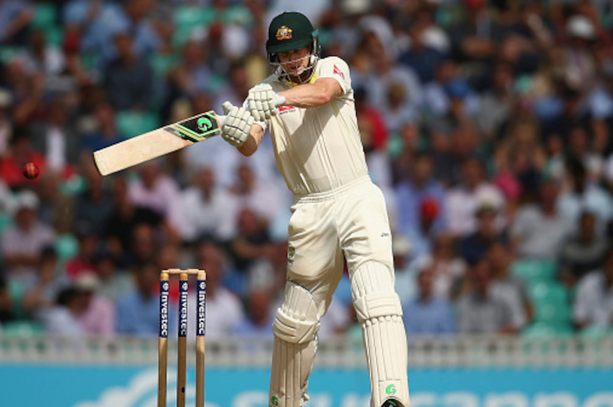 LONDON, ENGLAND - AUGUST 21:  Adam Voges of Australia bats during day two of the 5th Investec Ashes Test match between England and Australia at The Kia Oval on August 21, 2015 in London, United Kingdom.  (Photo by Ryan Pierse/Getty Images)