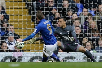 Spurs will not want to allow Vardy the kind of space he had to reduce Leicester's deficit in March's 4-3 win for the north Londoners.