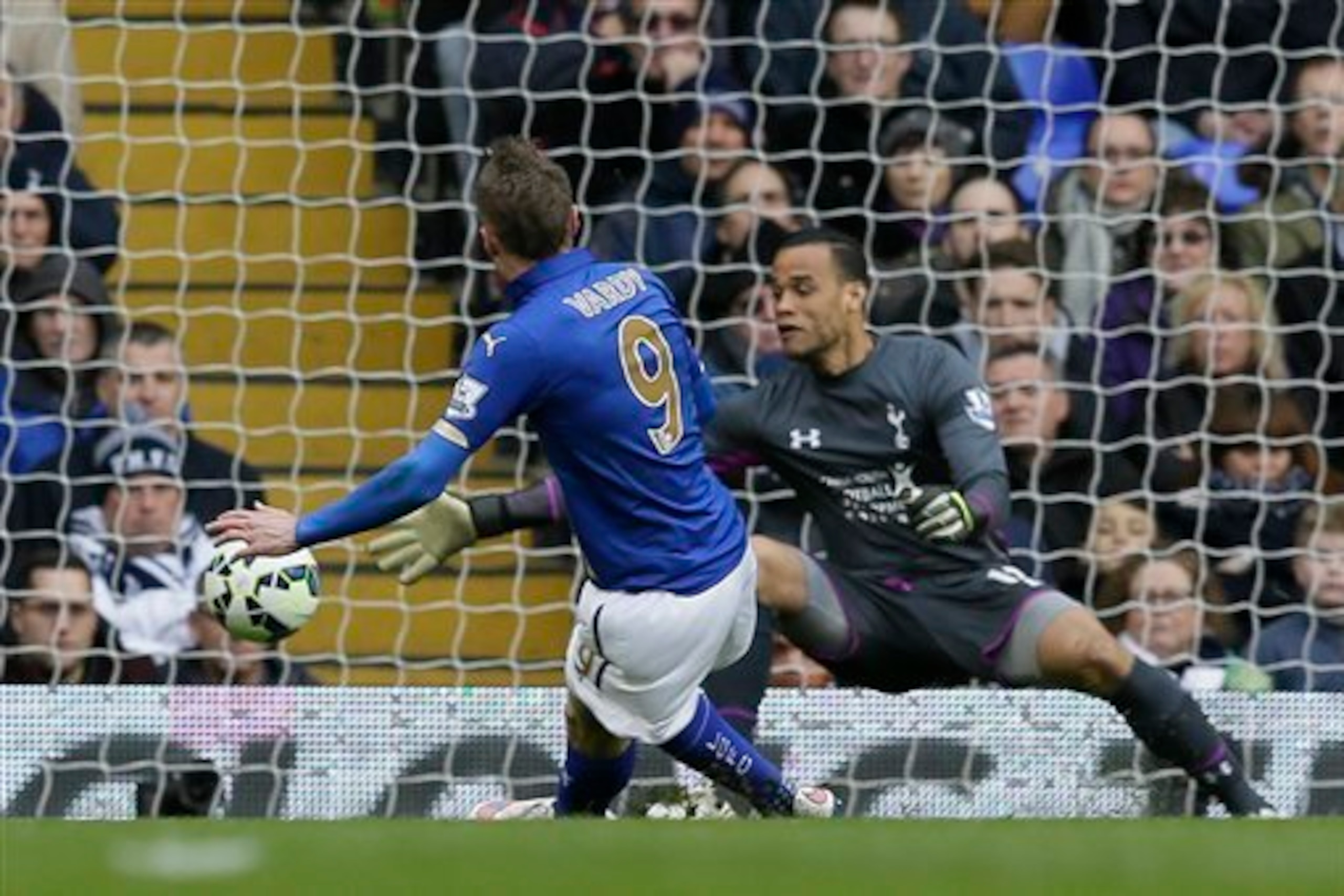 Spurs will not want to allow Vardy the kind of space he had to reduce Leicester's deficit in March's 4-3 win for the north Londoners.