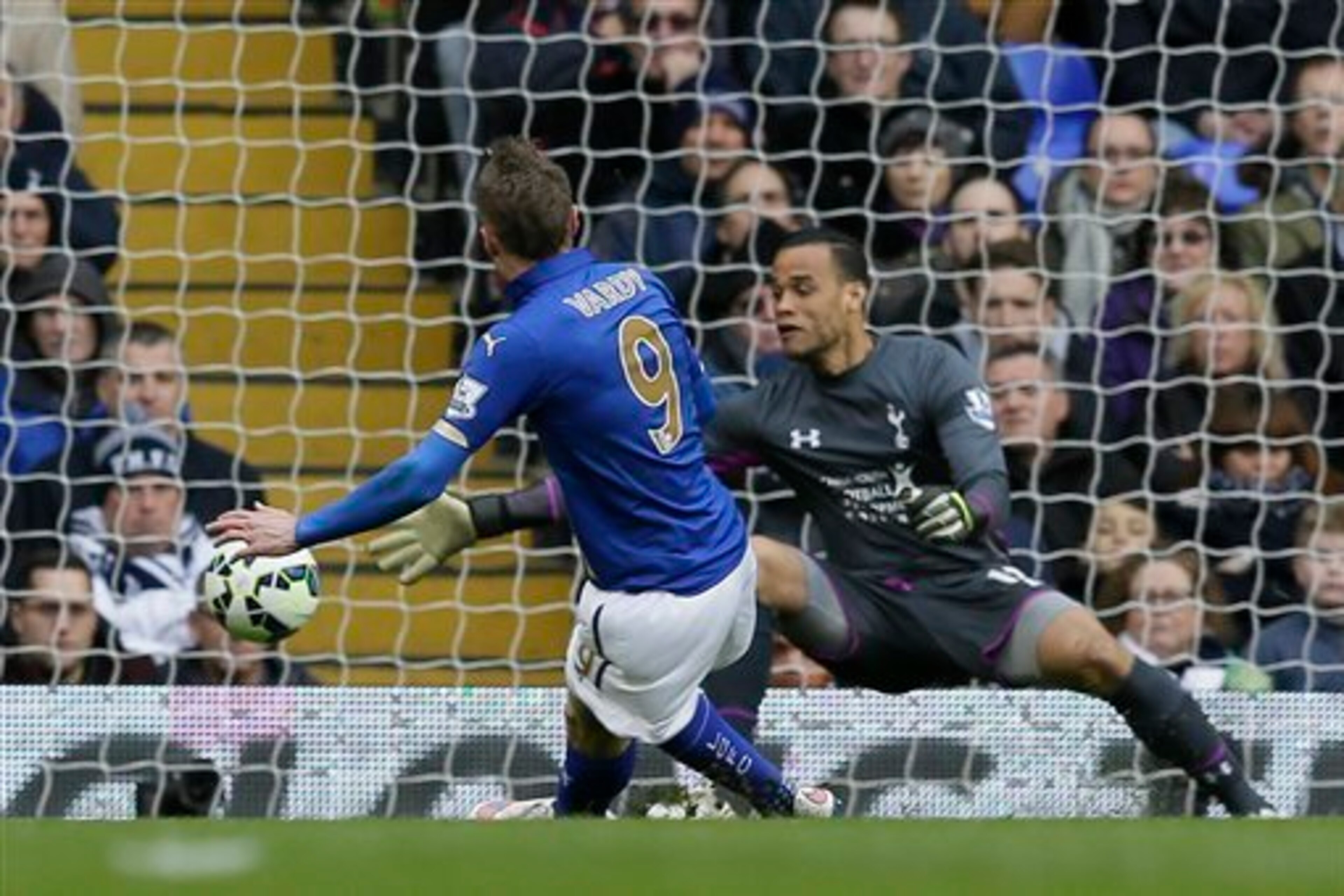 Spurs will not want to allow Vardy the kind of space he had to reduce Leicester's deficit in March's 4-3 win for the north Londoners.