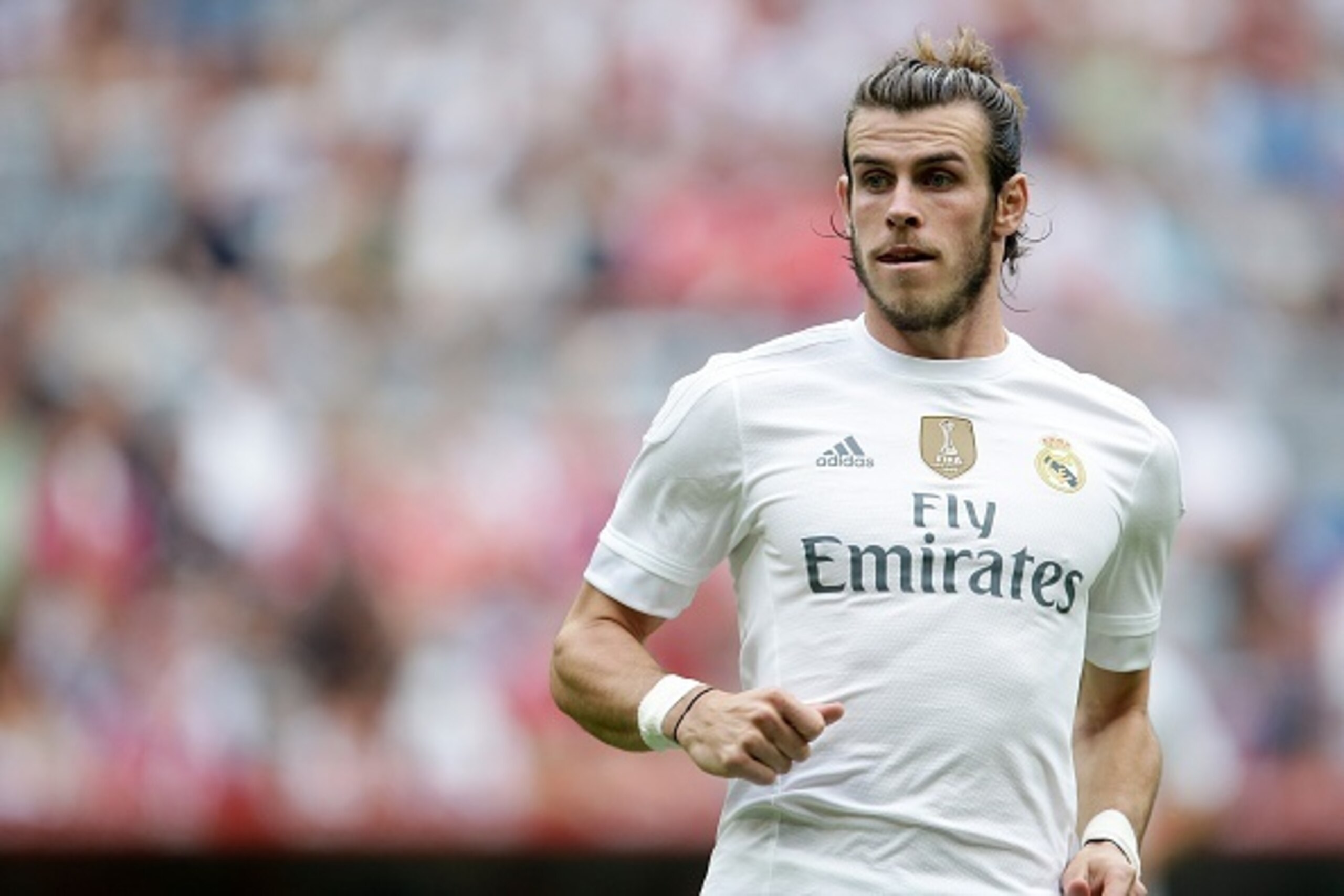Gareth Bale of Real Madrid during the AUDI Cup match between Real Madrid and Tottenham Hotspur on August 4, 2015 at the Allianz Arena in Munich, Germany(Photo by VI Images via Getty Images)