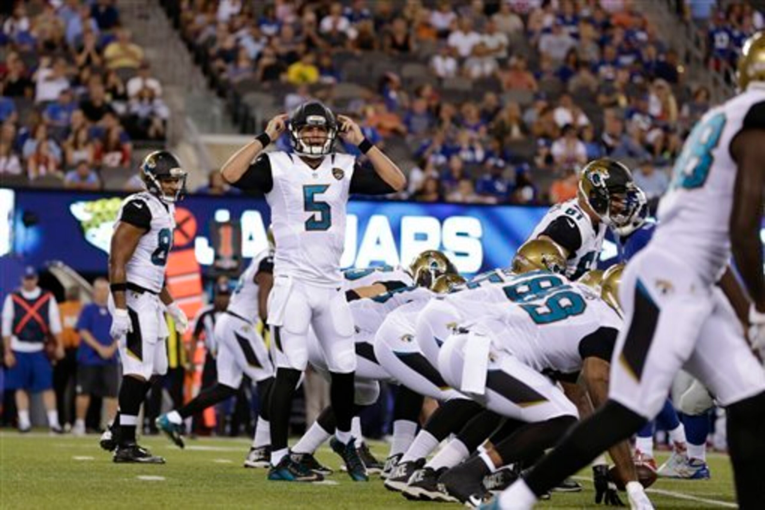 With Greg Olson directing Bortles and Doug Marrone directing the offensive line, it seems like the Jaguars offense should be in for a successful season.