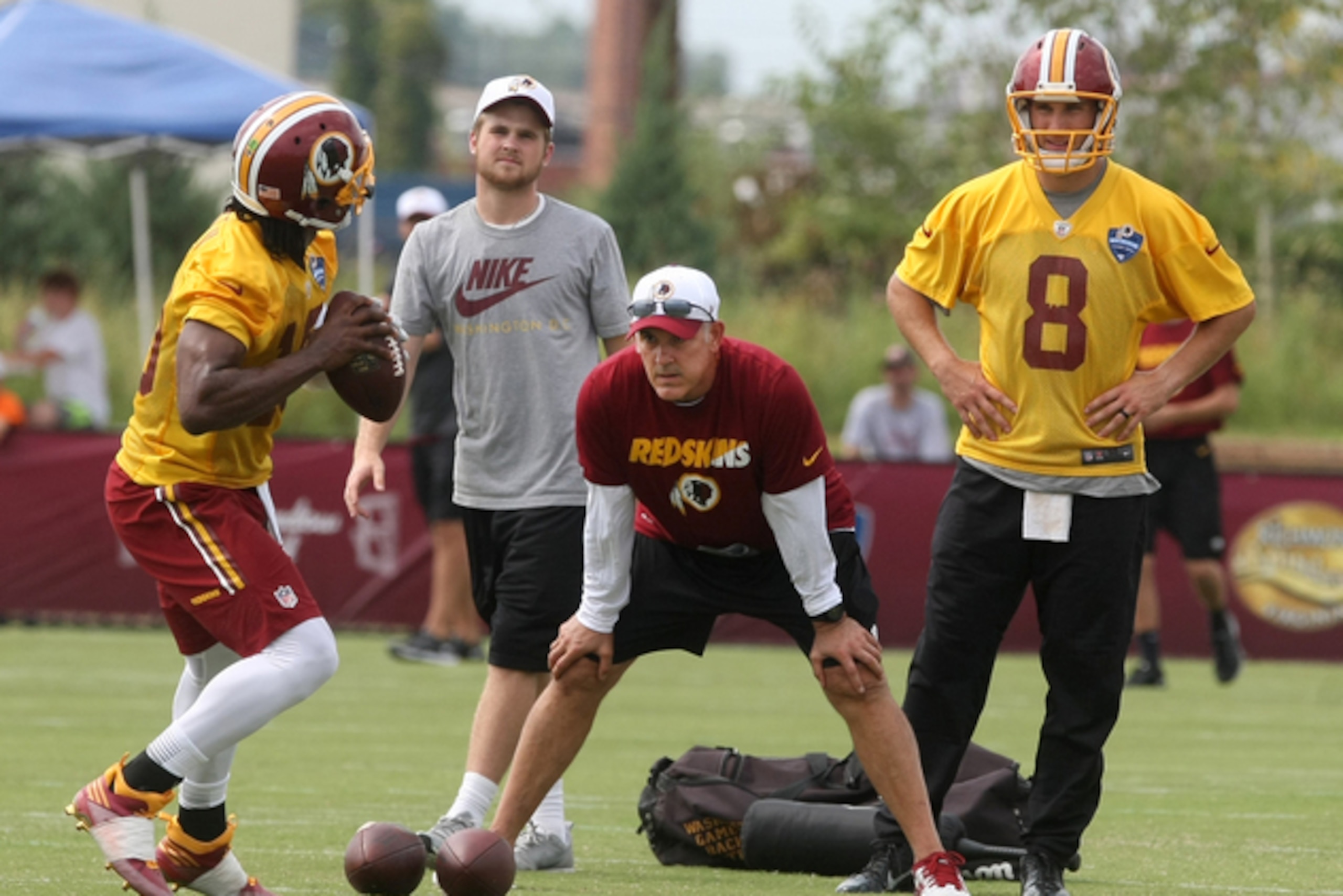 Griffin should be talking about how Cavanaugh is helping him get better.