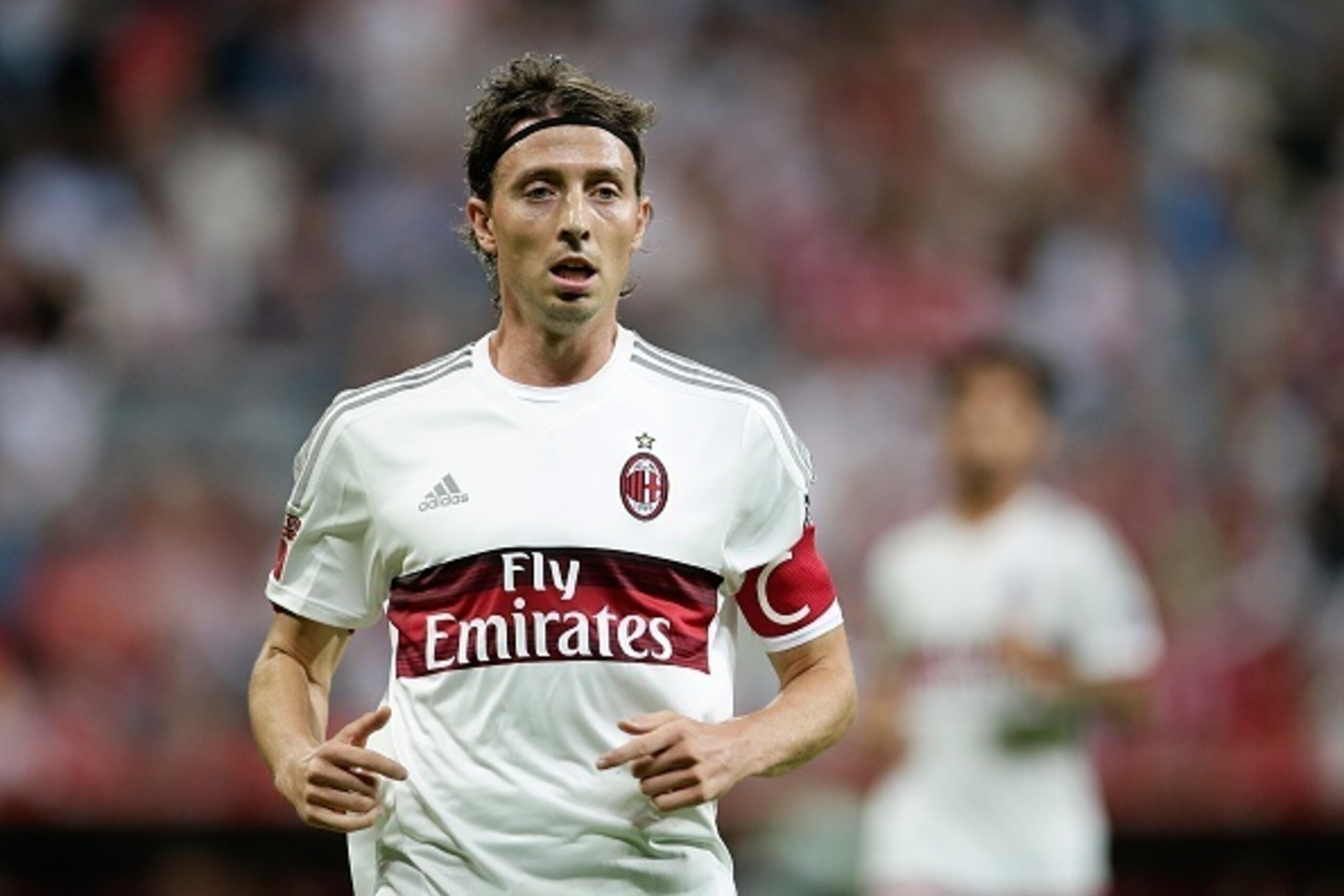 Riccardo Montolivo of AC Milan during the AUDI Cup match between FC Bayern Munich and AC Milan on August 4, 2015 at the Allianz Arena in Munich, Germany(Photo by VI Images via Getty Images)