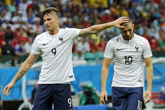 Giroud is class, but he doesn't possess star quality like Benzema.