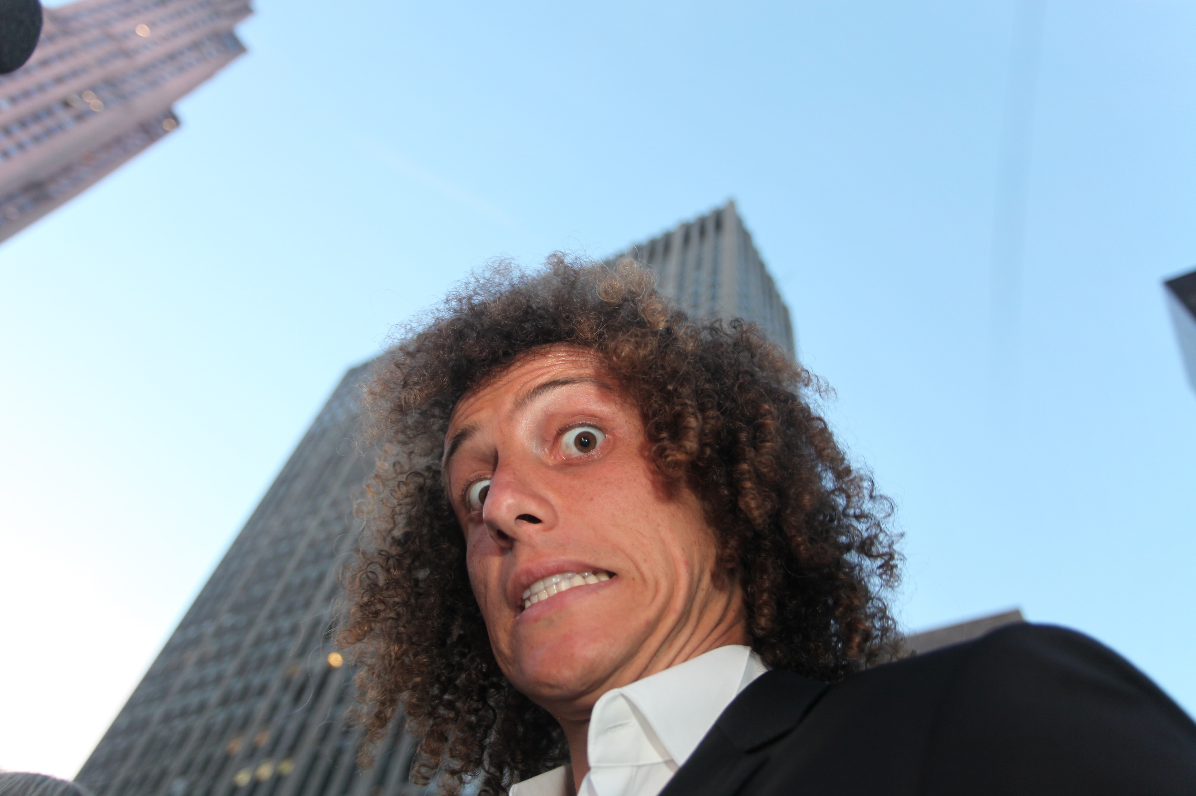Luiz in New York City. Luiz in New York City.