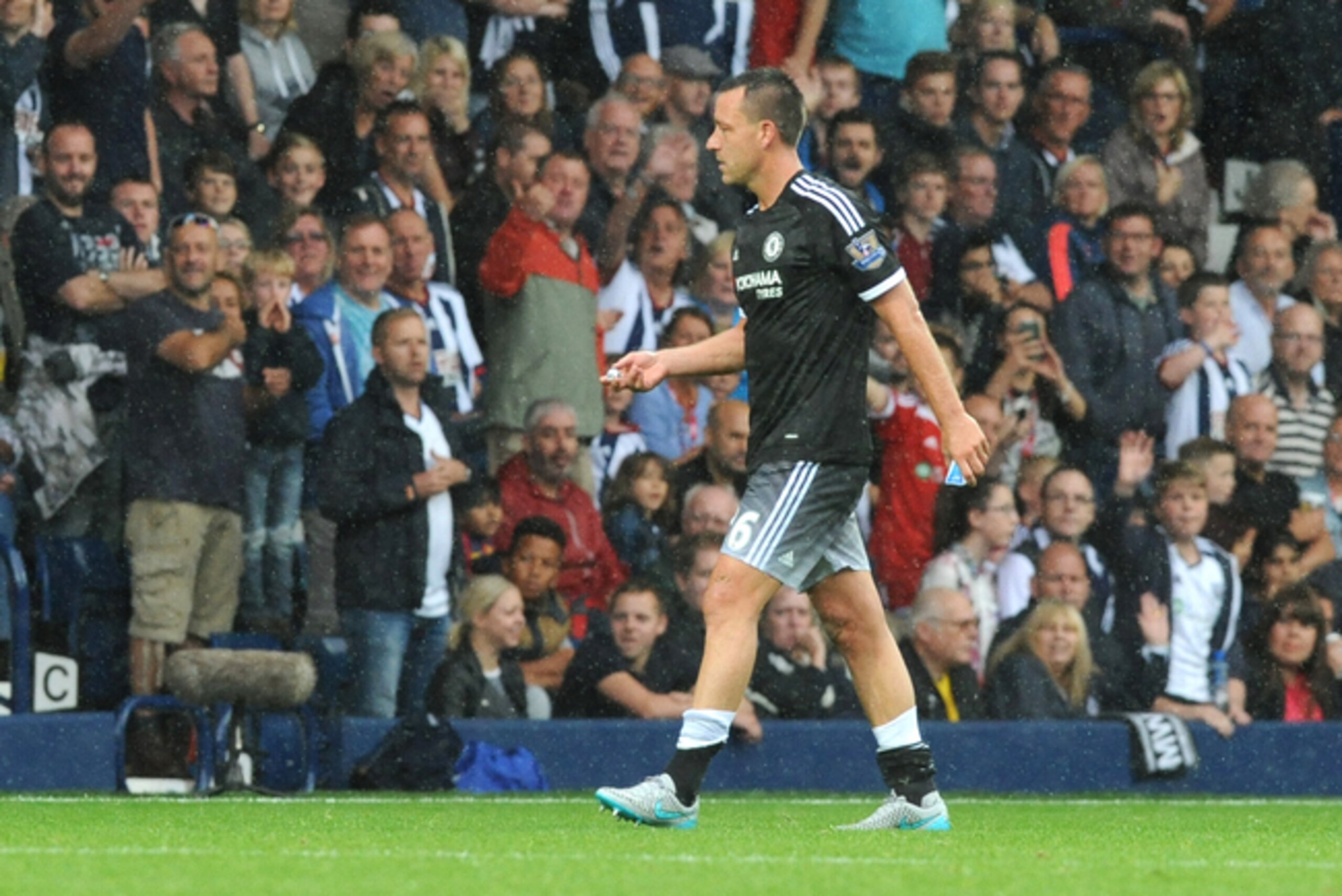 John Terry will miss Chelsea's clash with Crystal Palace through suspension.