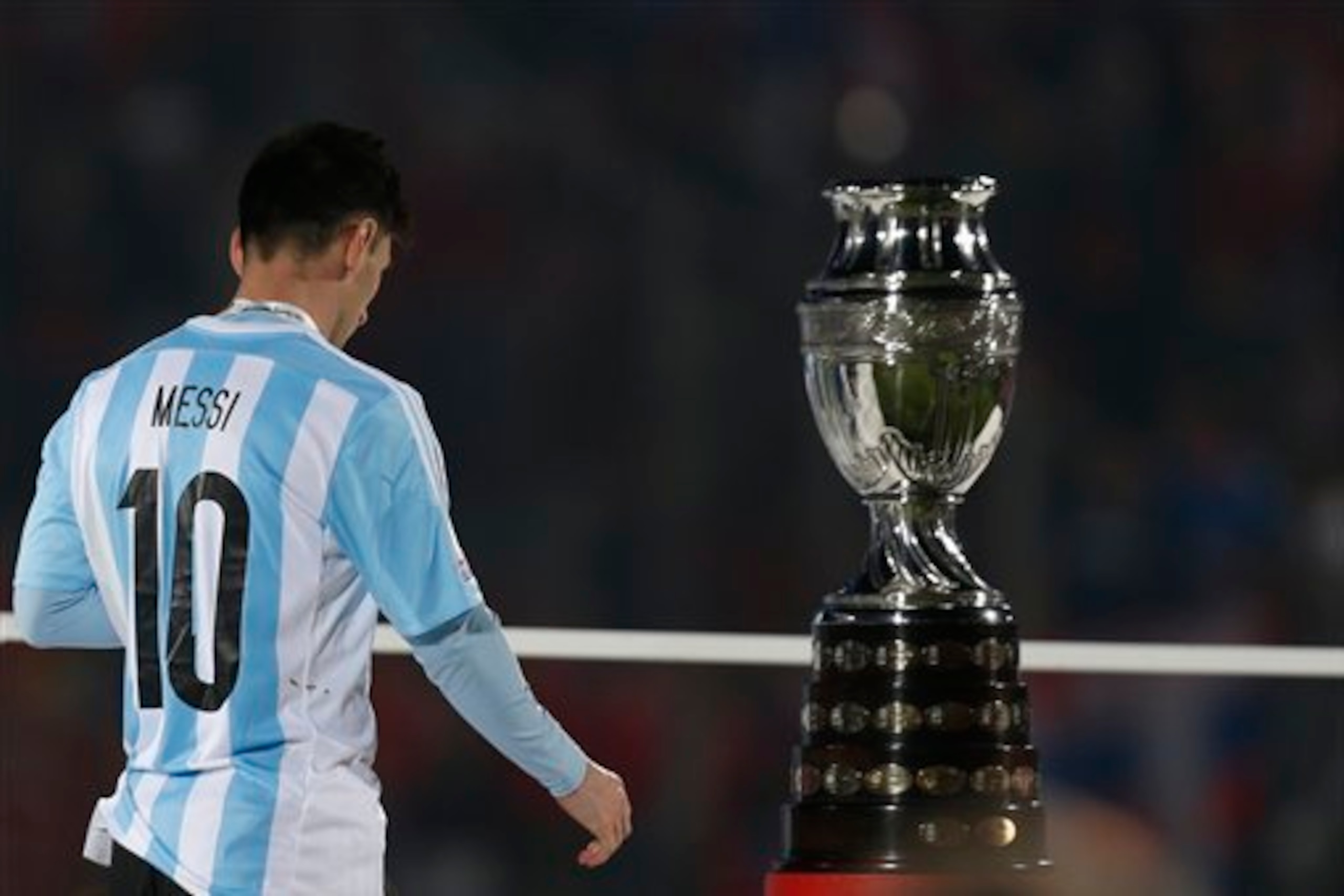 Messi was harshly criticised after Argentina lost the Copa America final.