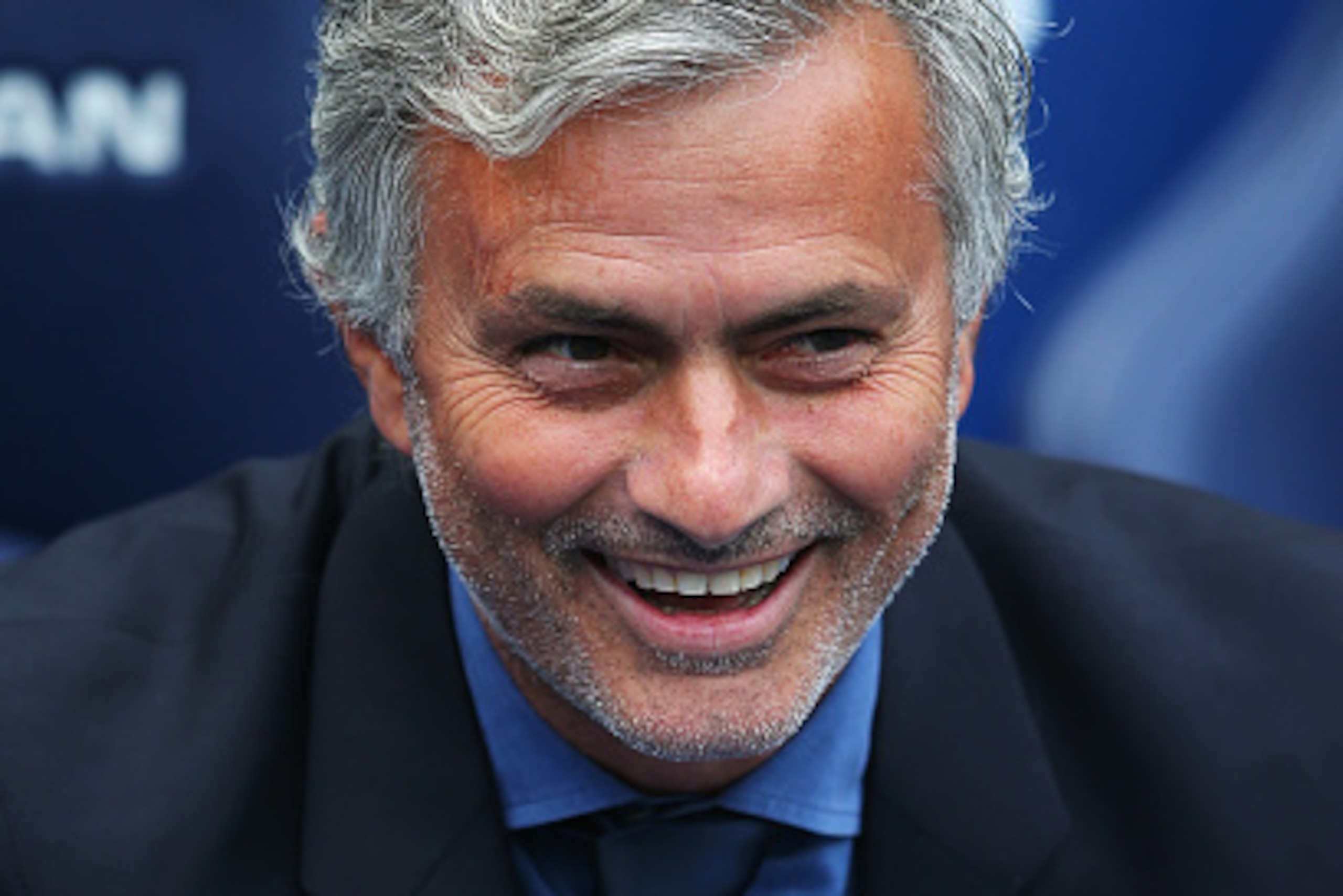 MANCHESTER, ENGLAND - AUGUST 16:  Jose Mourinho, manager of Chelsea smiles during the Barclays Premier League match between Manchester City and Chelsea at the Etihad Stadium on August 16, 2015 in Manchester, England.  (Photo by Alex Livesey/Getty Images)