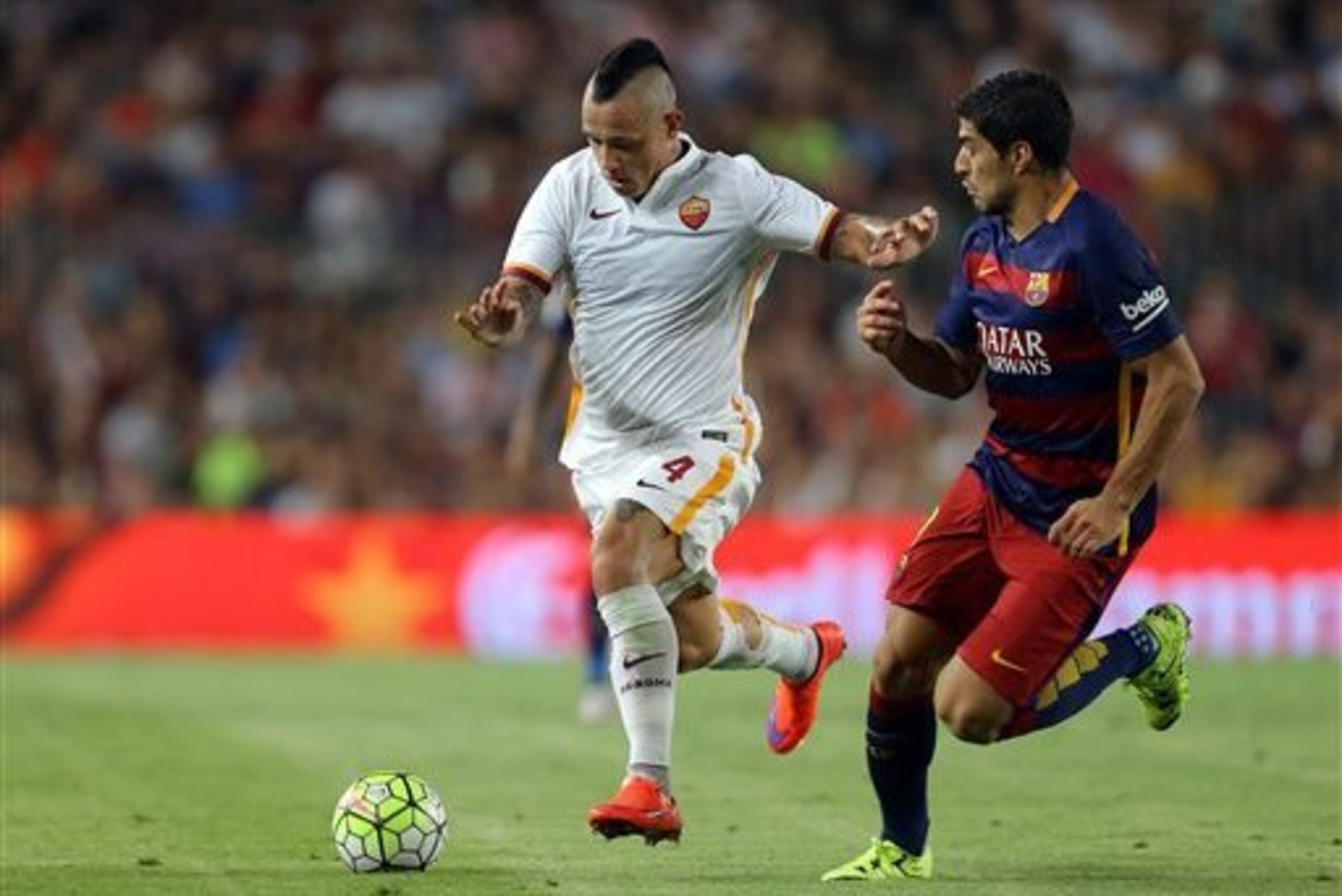 Barca have played Roma already in pre-season.