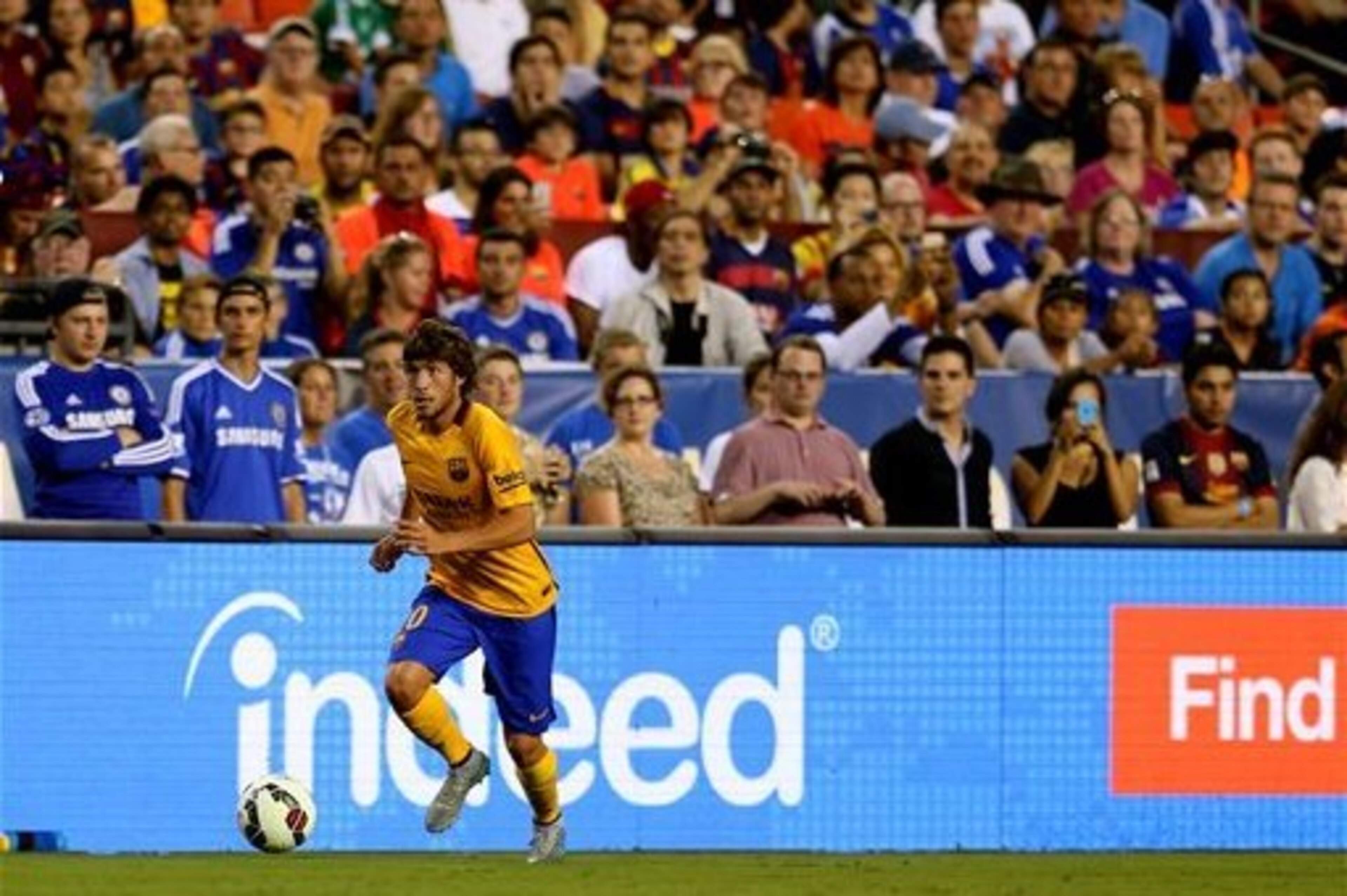 Sergi Roberto has another chance to impress in the right-back slot.