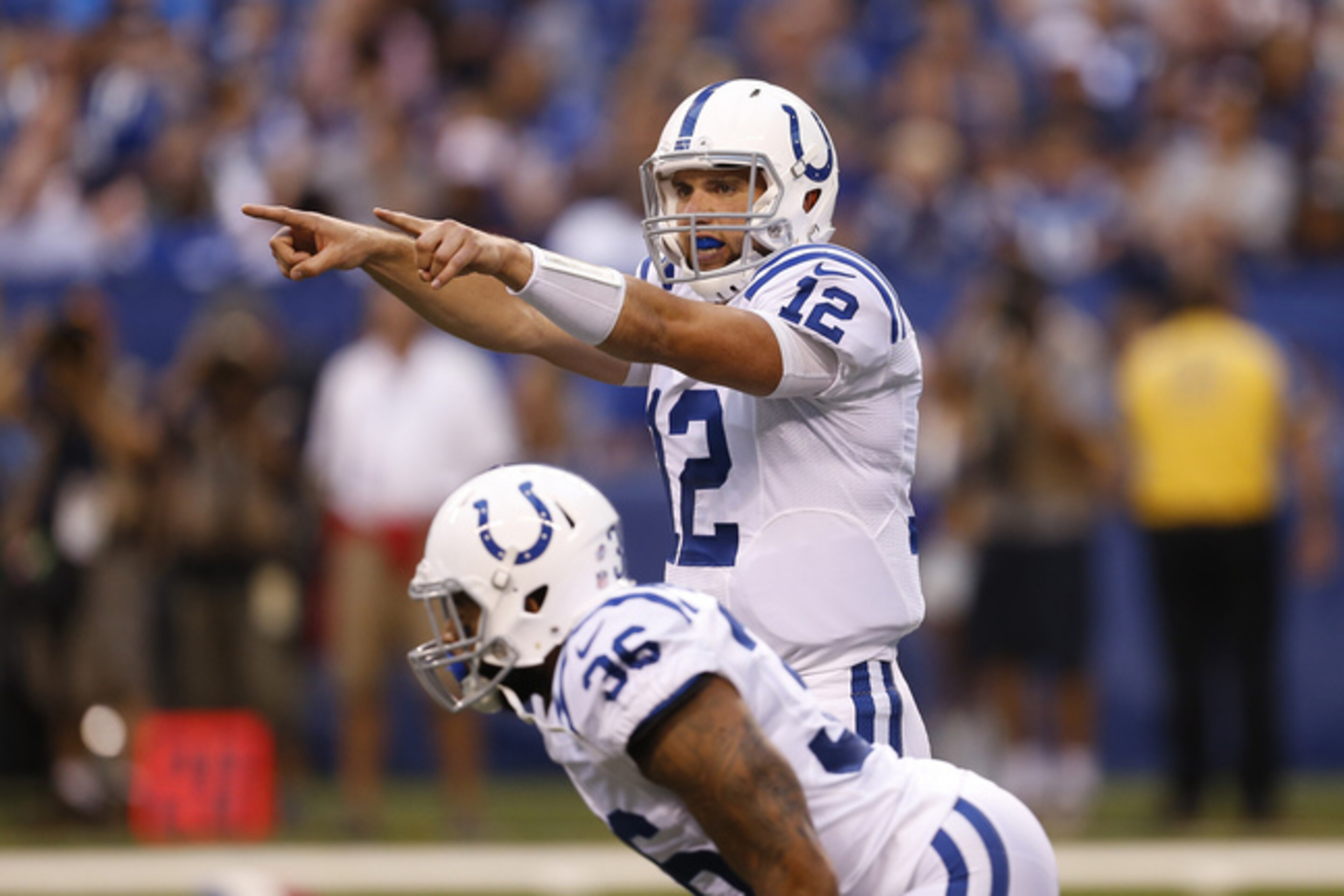 Andrew Luck should definitely be No. 1 or No. 2 in your quarterback rankings.