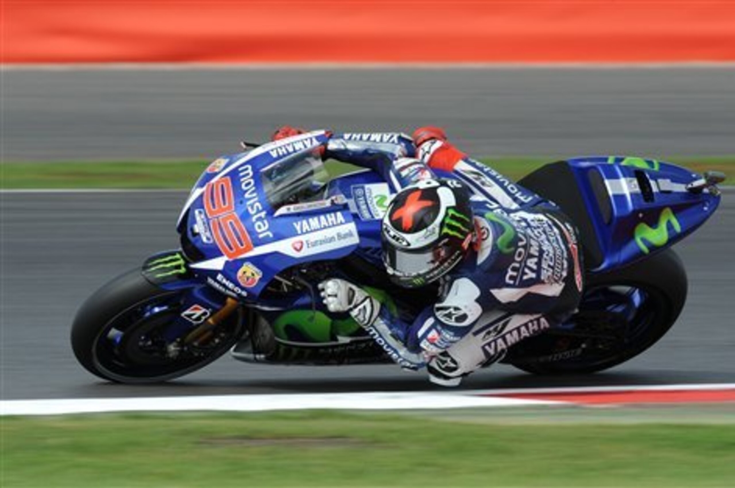 Lorenzo lost time early on and failed to recover.