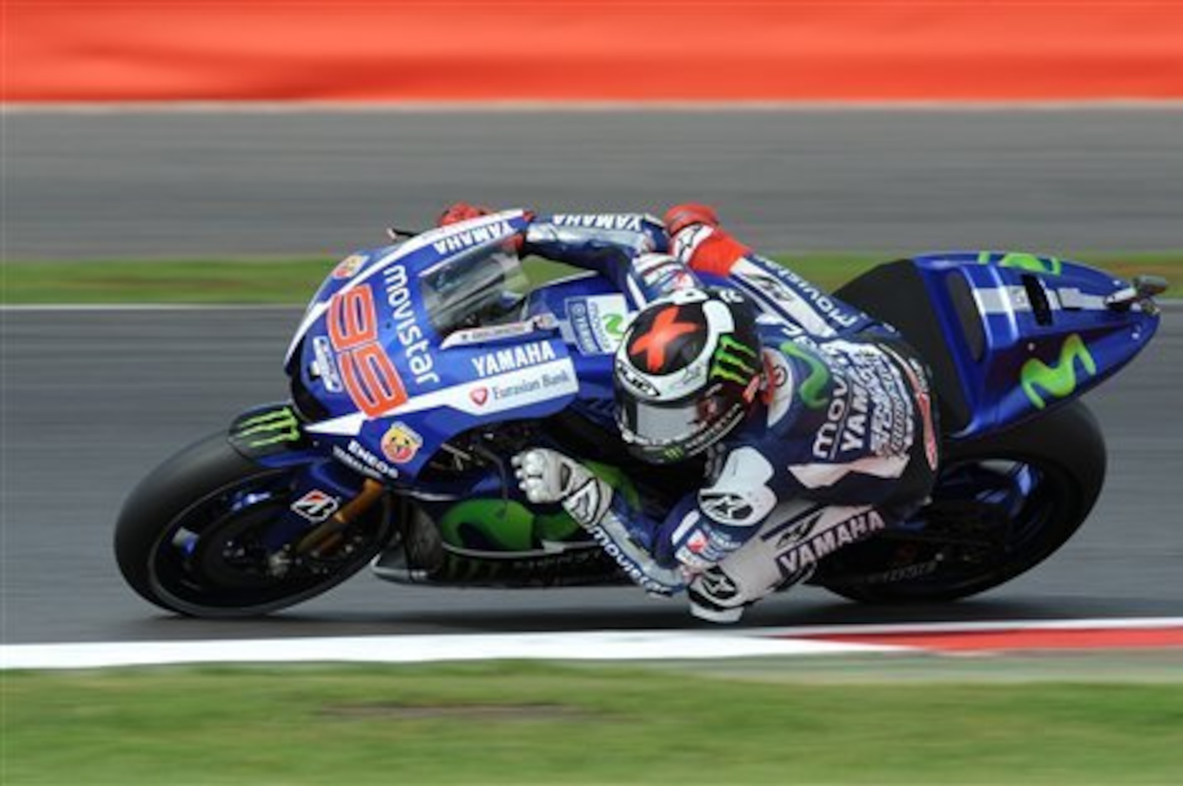 Lorenzo lost time early on and failed to recover.