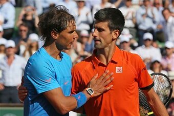 Djokovic's draw means he could meet Nadal in the last eight.