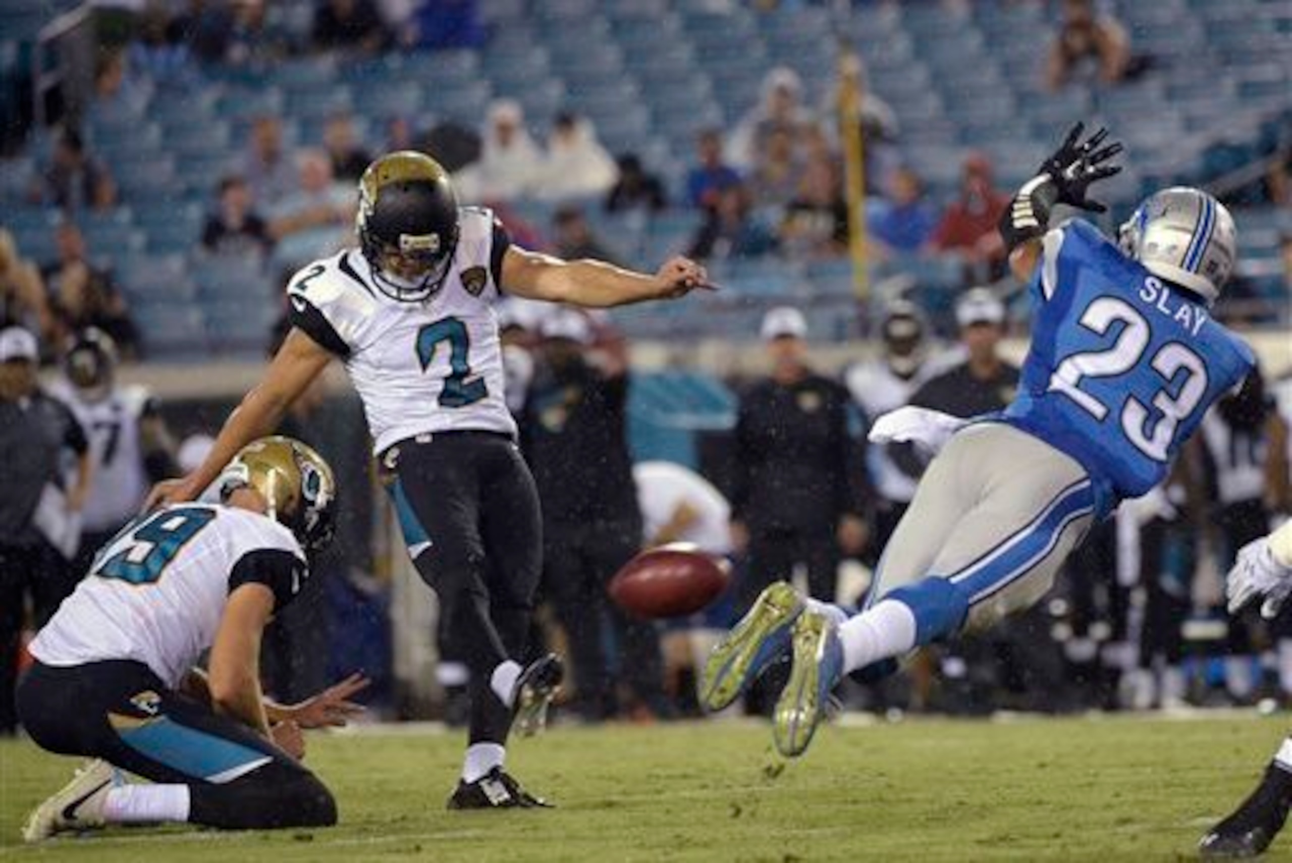 Jason Myers is now the starting kicker for the Jaguars. Will he be able to fill Josh Scobee's shoes? Jason Myers is now the starting kicker for the Jaguars. Will he be able to fill Josh Scobee's shoes?