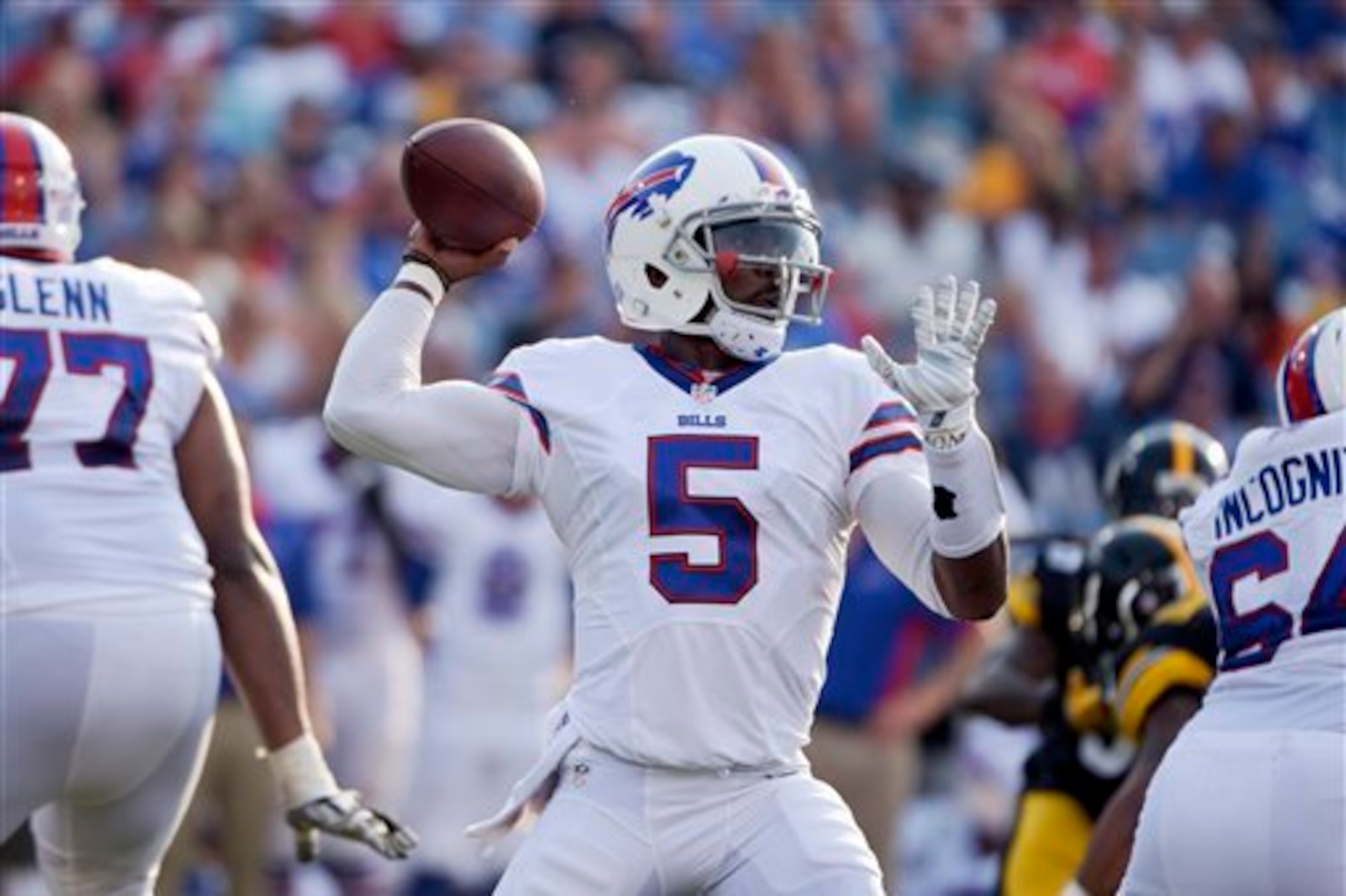 Tyrod Taylor's dynamic running ability is great, but he still needs to improve as a passer.
