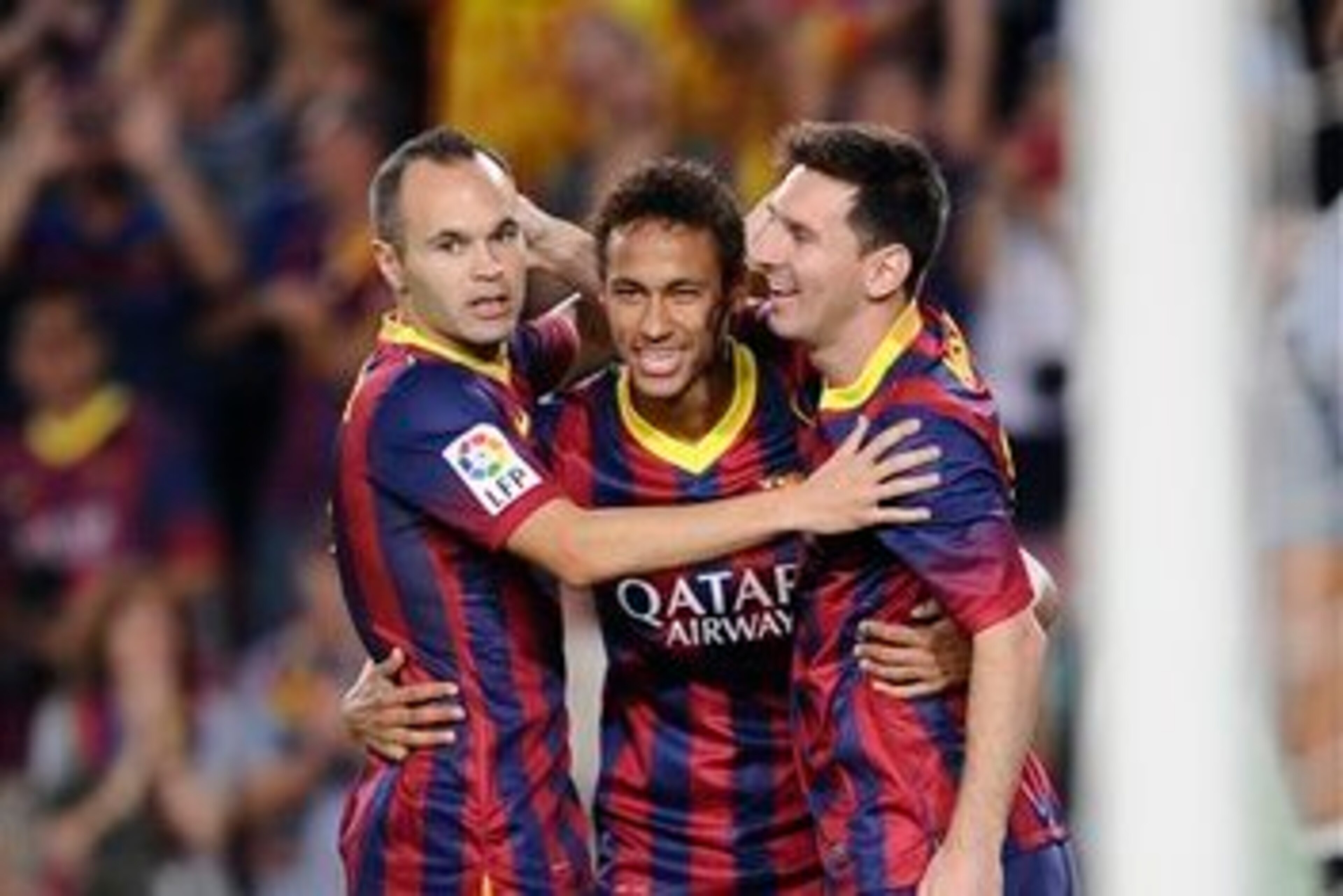 Neymar should follow the examples of Andres Iniesta and Lionel Messi.