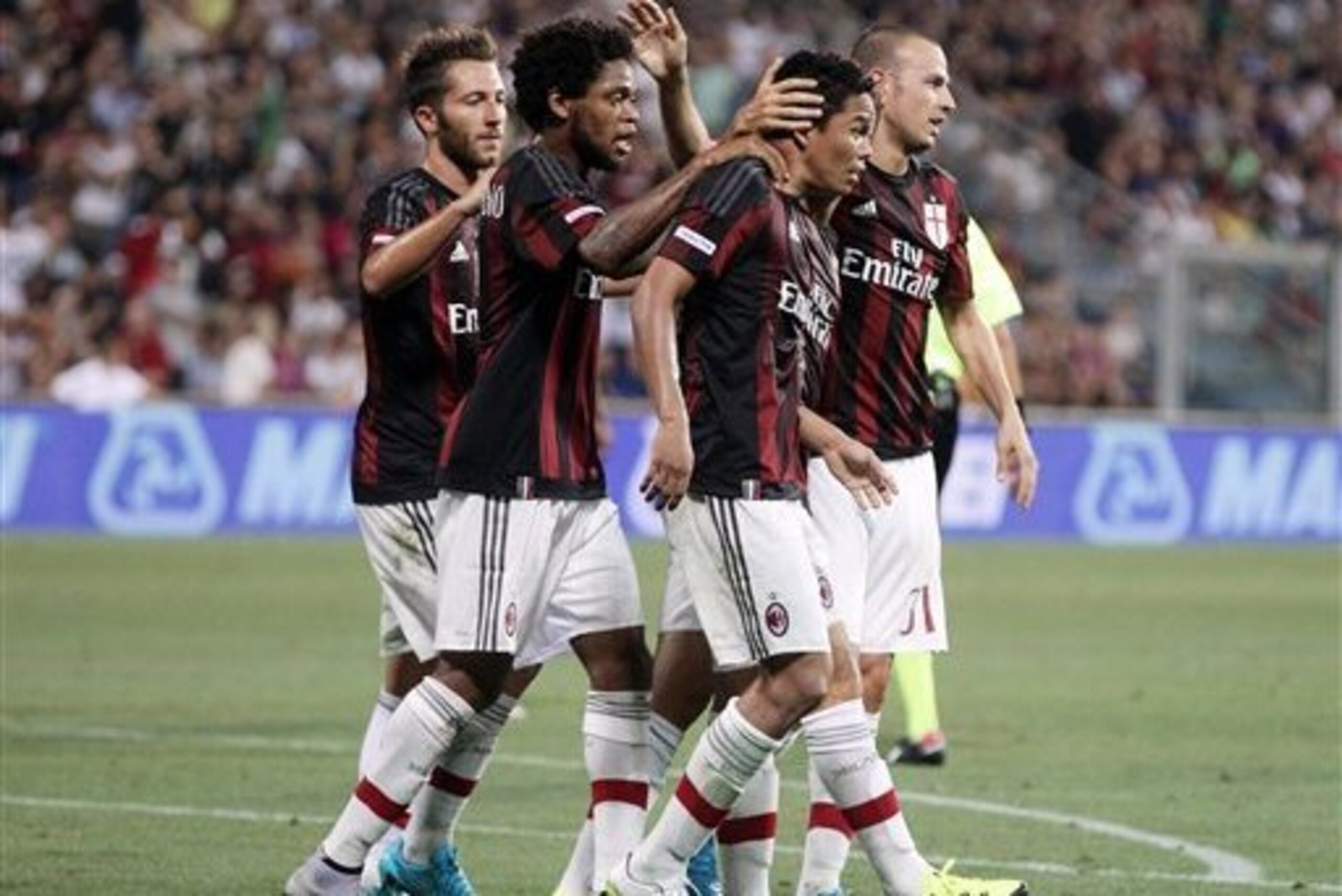 Luiz and Bacca both scored vs. Empoli