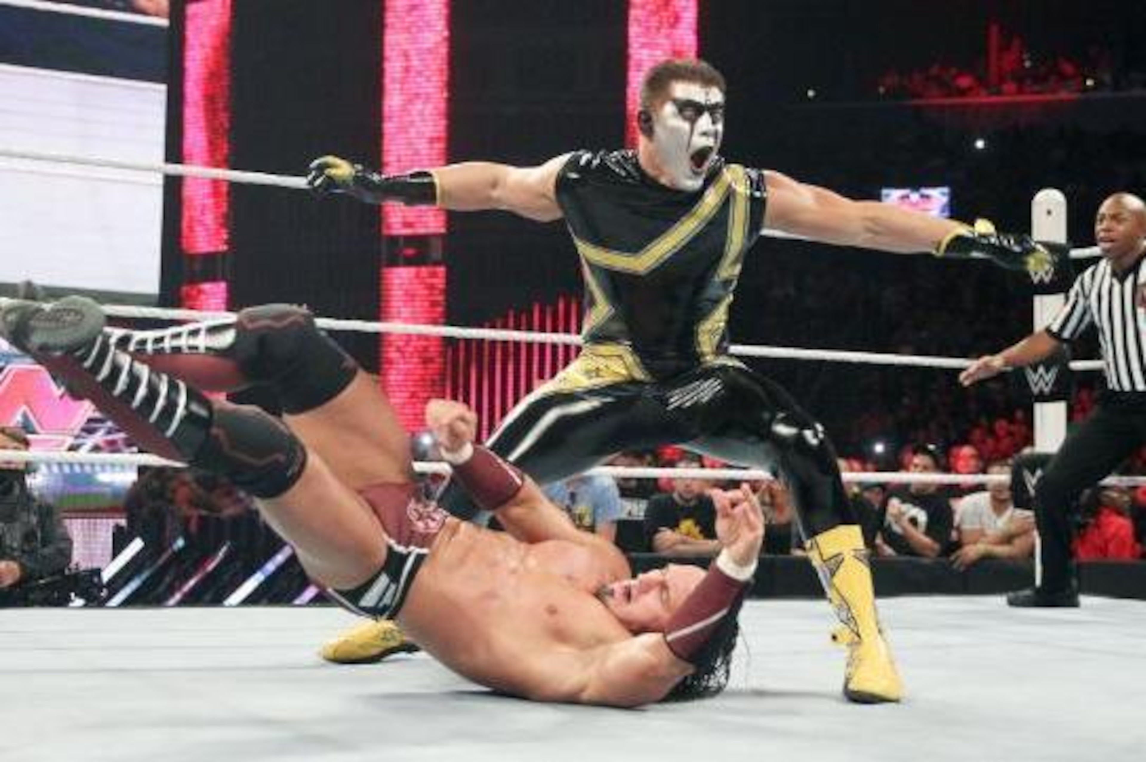 Stardust attacks Neville.