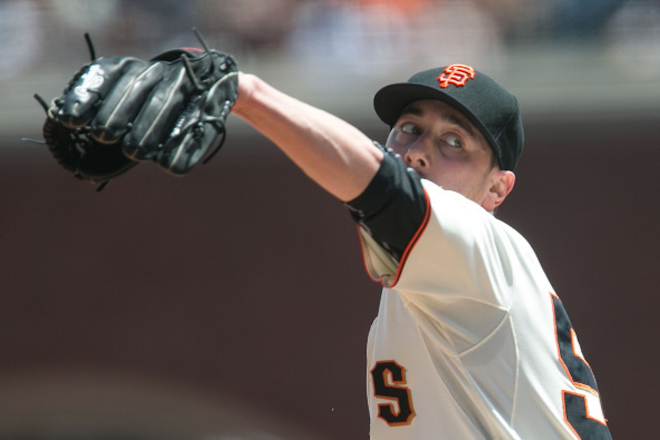 SAN FRANCISCO, CA - JUNE 27:  Starting pitcher Tim Lincecum #55 of the San Francisco Giants pitches against the visiting Colorado Rockies in the first inning at AT&T Park on June 27, 2015 in San Francisco, California. (Photo by Don Feria/Getty Images)