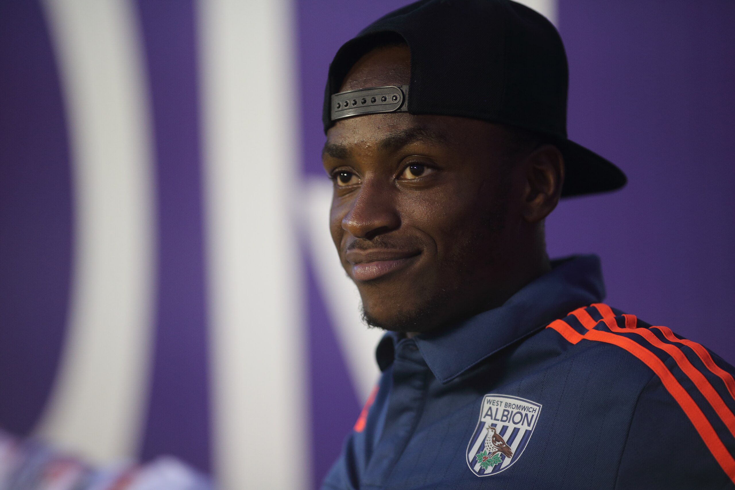 ORLANDO, FL - JULY 15:  Saido Berahino of West Bromwich Albion during the pre-season friendly between Orlando City and West Bromwich Albion at Orlando Citrus Bowl on July 15, 2015 in Orlando, Florida.  (Photo by Matthew Ashton - AMA/Getty Images)