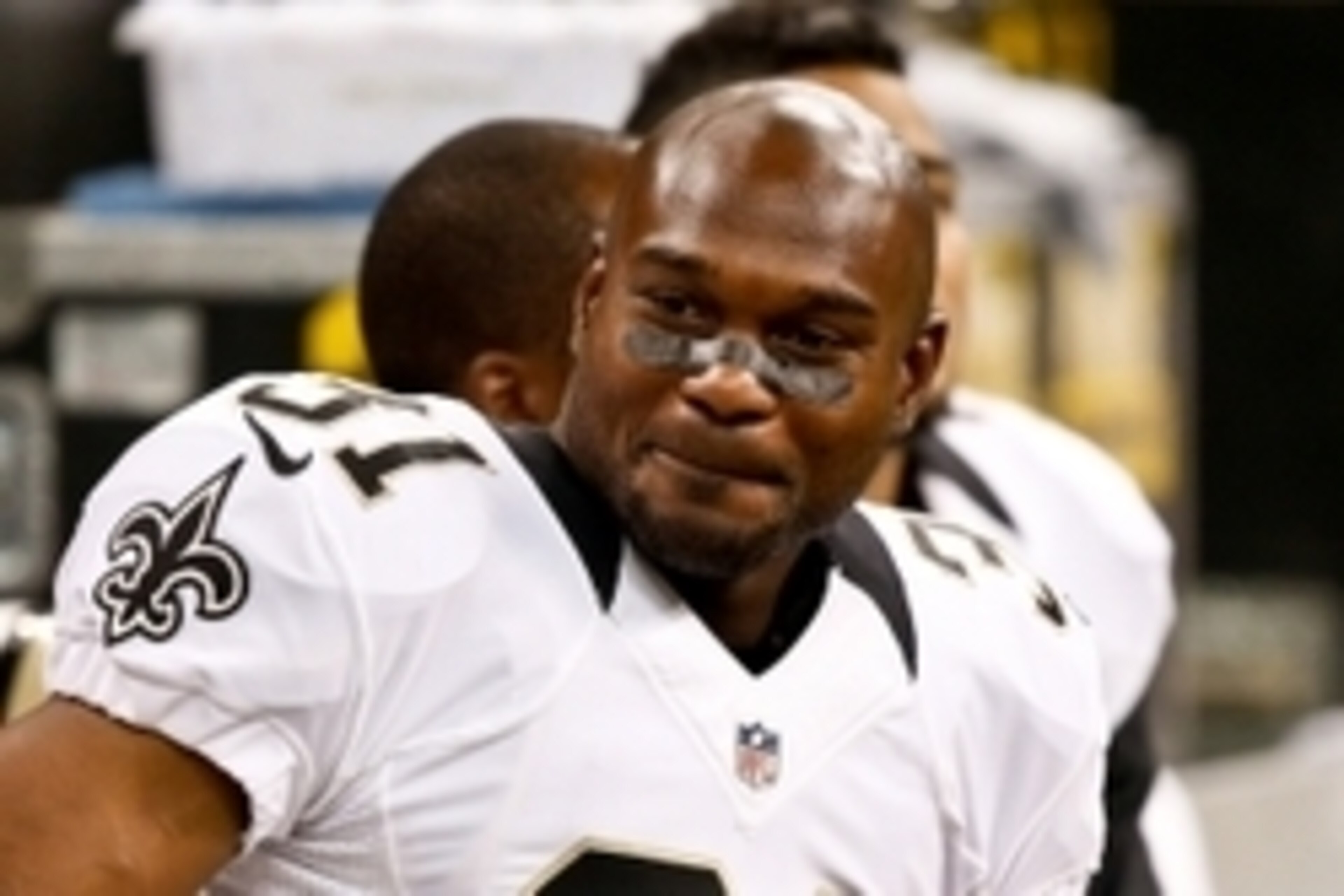 Aug 28, 2014; New Orleans, LA, USA; New Orleans Saints free safety Jairus Byrd (31) against the Baltimore Ravens during the second half of a preseason game at Mercedes-Benz Superdome. The Ravens defeated the Saints 22-13. Mandatory Credit: Derick E. Hingl