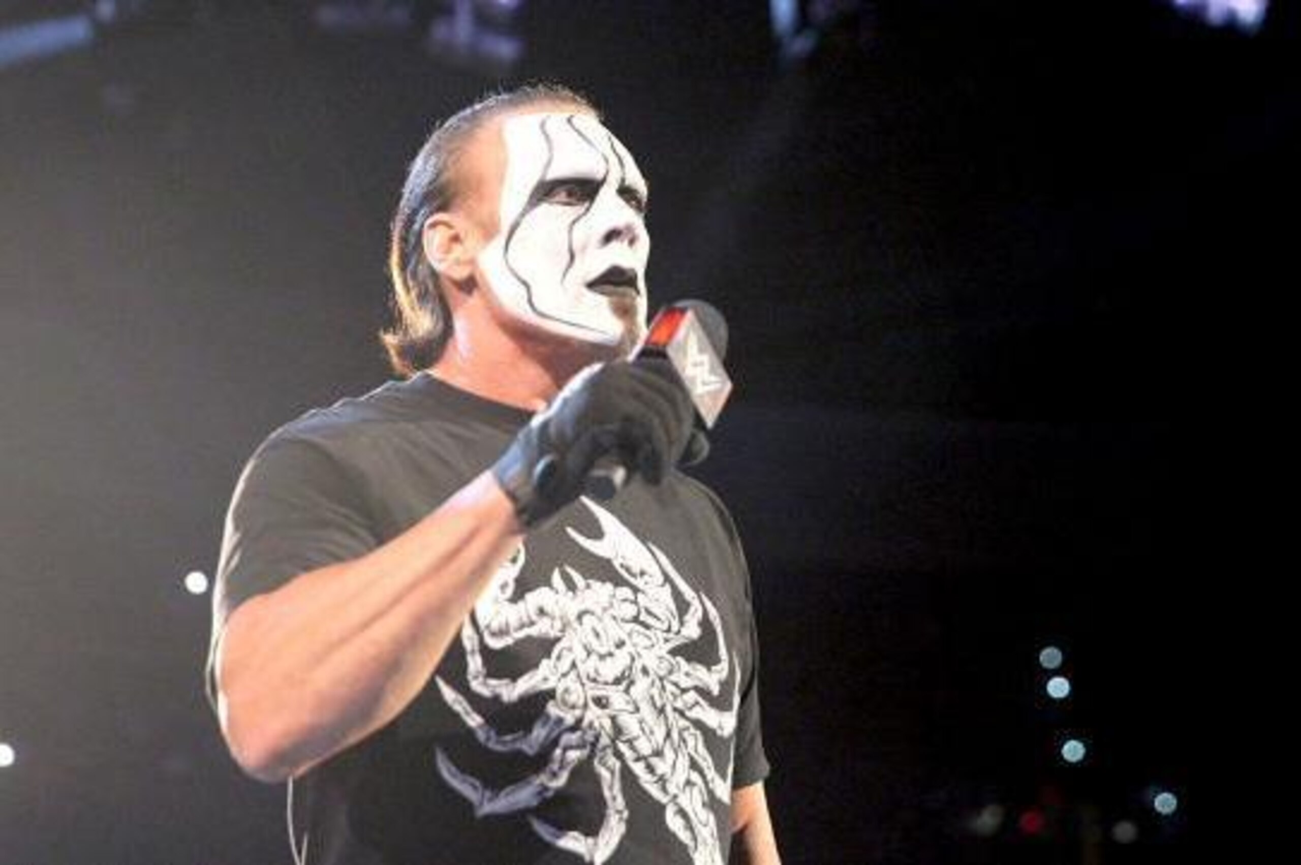 Sting calls out Seth Rollins on Raw.