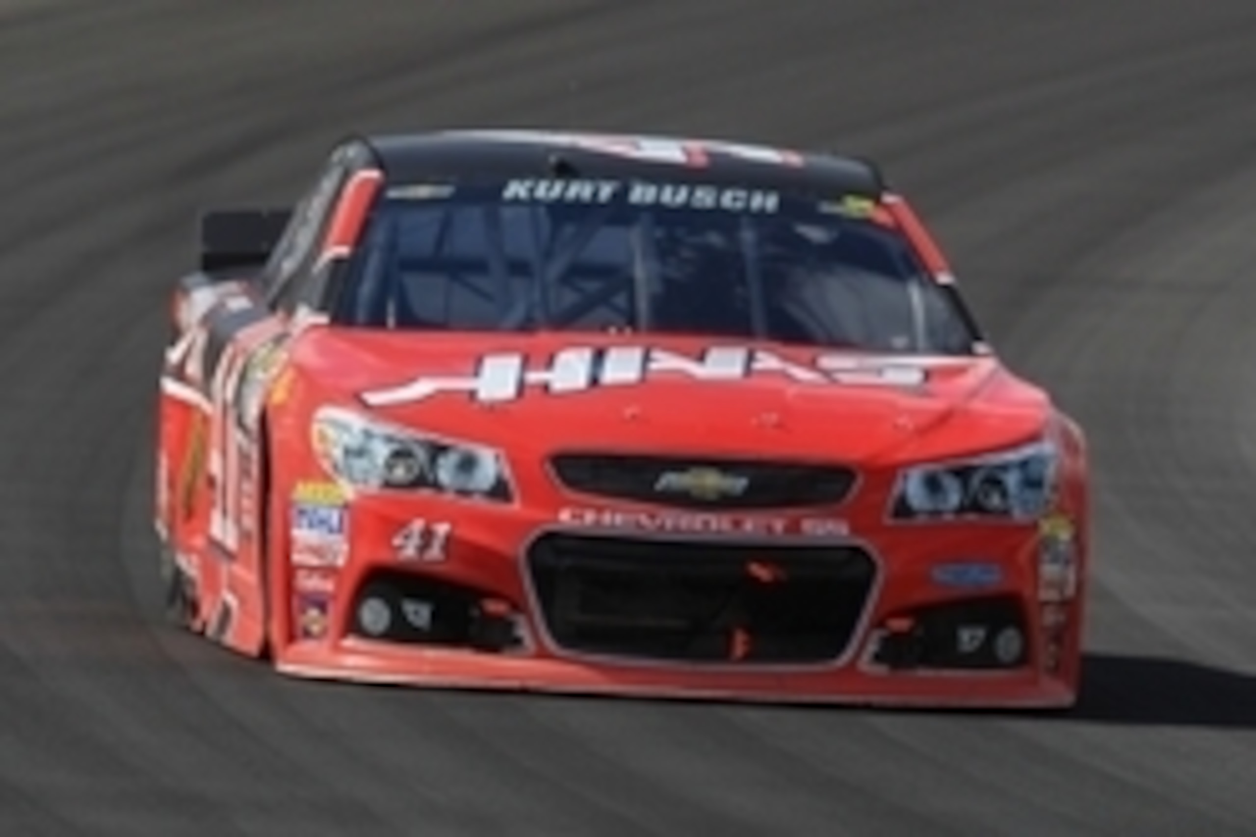 Aug 2, 2015; Long Pond, PA, USA; NASCAR Sprint Cup Series driver Kurt Busch (41) races during the Windows 10 400 at Pocono Raceway. Mandatory Credit: Matthew O'Haren-USA TODAY Sports