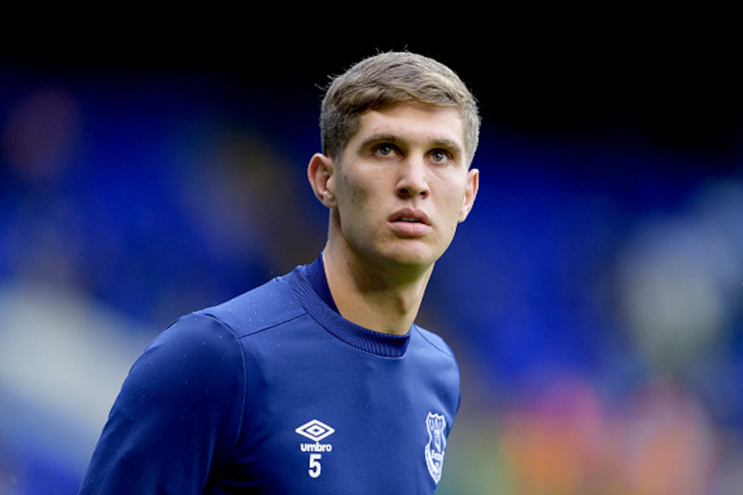 LONDON, ENGLAND - AUGUST 29:  John Stones of Everton before the Barclays Premier League match between Tottenham Hotspur and Everton at White Hart Lane on August 29, 2015 in London, United Kingdom.  (Photo by Tony McArdle/Everton FC via Getty Images)