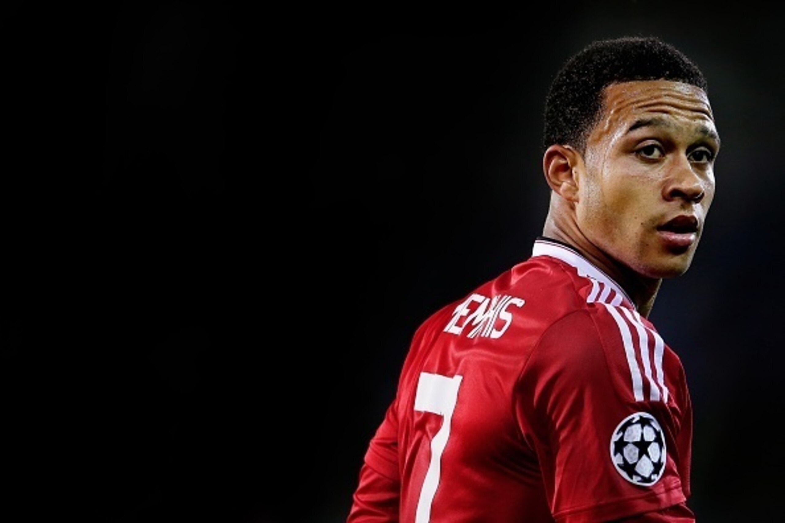 Memphis Depay of Manchester United during the UEFA Champions League play-offs match between Club Brugge and Manchester United on August 26, 2015 at the Jan Breydel stadium in Brugge, Belgium.(Photo by VI Images via Getty Images)