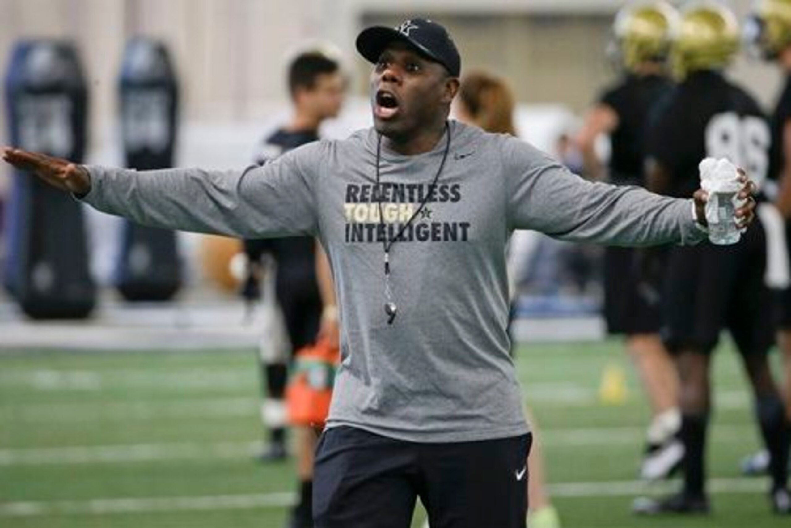 Vanderbilt head coach Derek Mason