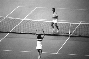 King beating Riggs was a big moment for women's athletics.