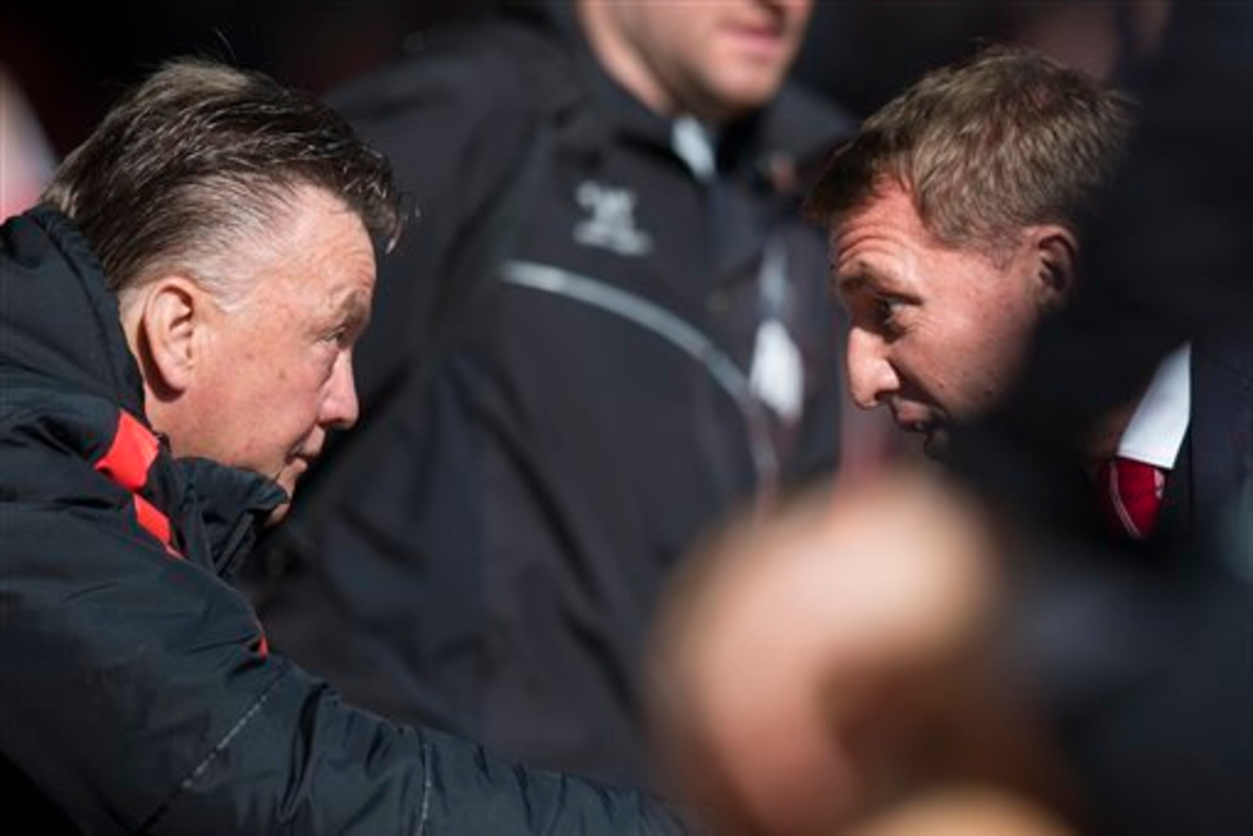 Louis van Gaal and Brendan Rodgers have their teams to manage and the media to corral.
