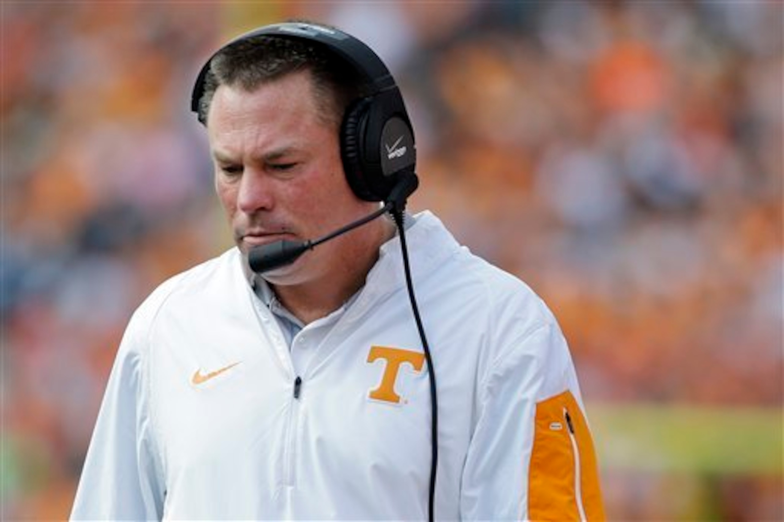 Tennessee head coach Butch Jones