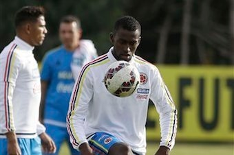 Jackson Martinez is a real handful.