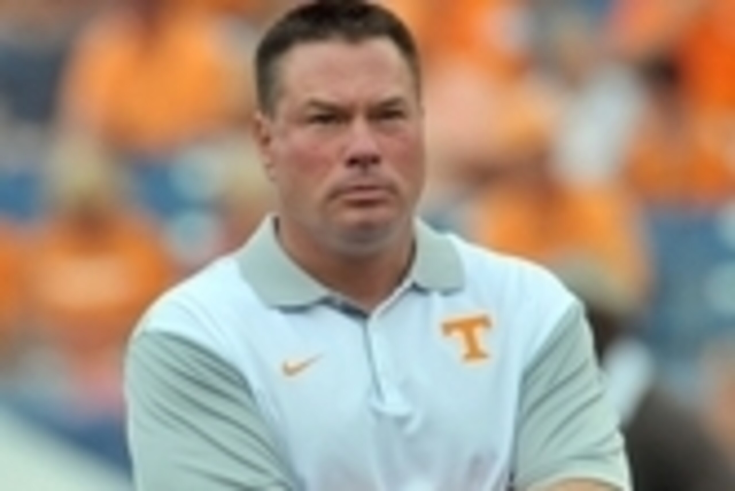 Sep 5, 2015; Nashville, TN, USA;  Tennessee Volunteers head coach Butch Jones prior to the game against the Bowling Green Falcons at Nissan Stadium. Mandatory Credit: Jim Brown-USA TODAY Sports