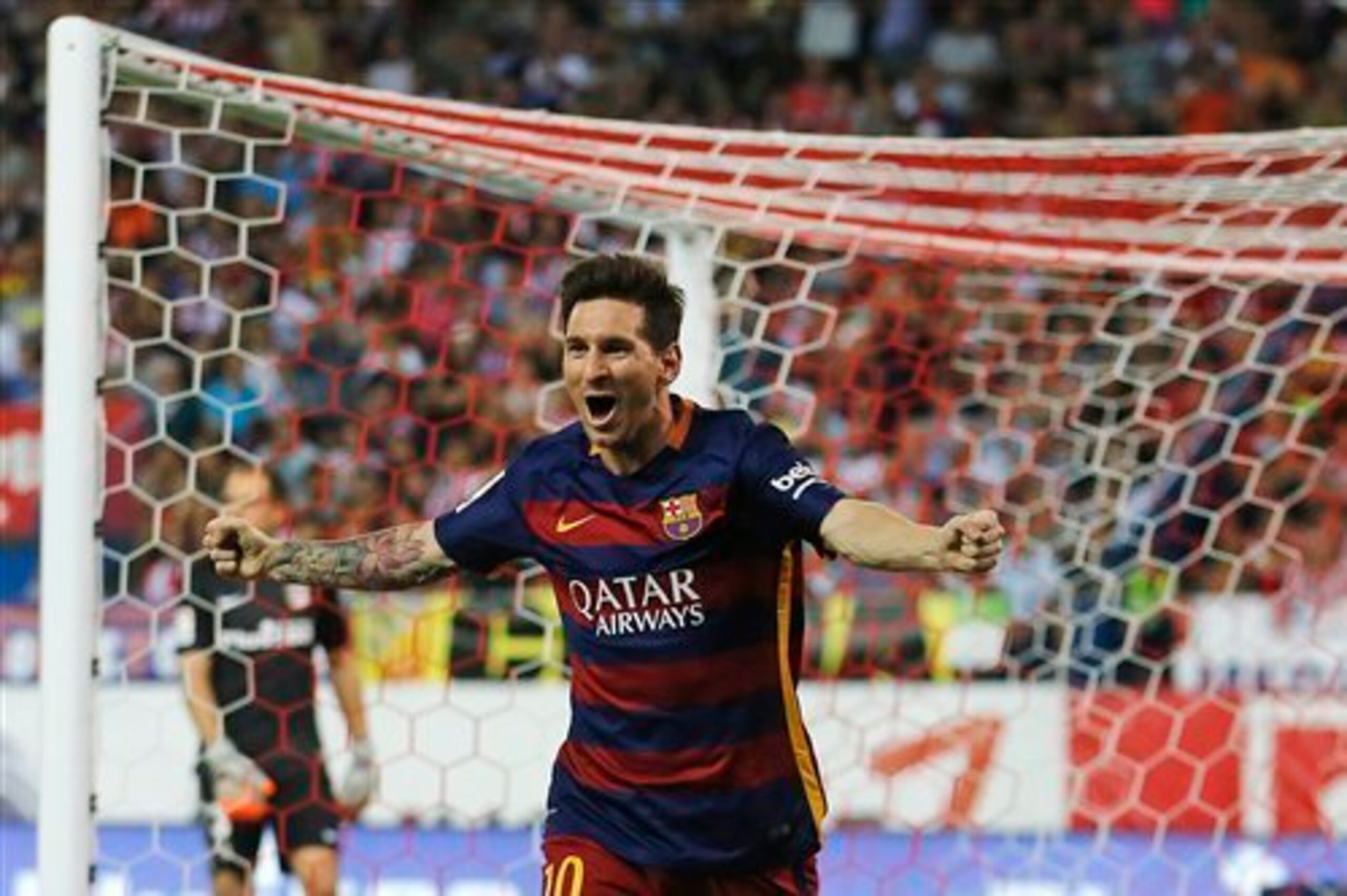 Messi only scored one, but it was just as decisive as Ronaldo's five against Espanyol, perhaps more so.