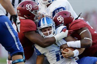 Alabama's defense got better as the game progressed.
