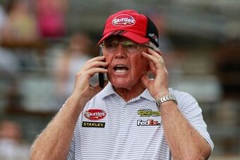 Joe Gibbs has his lineup set.