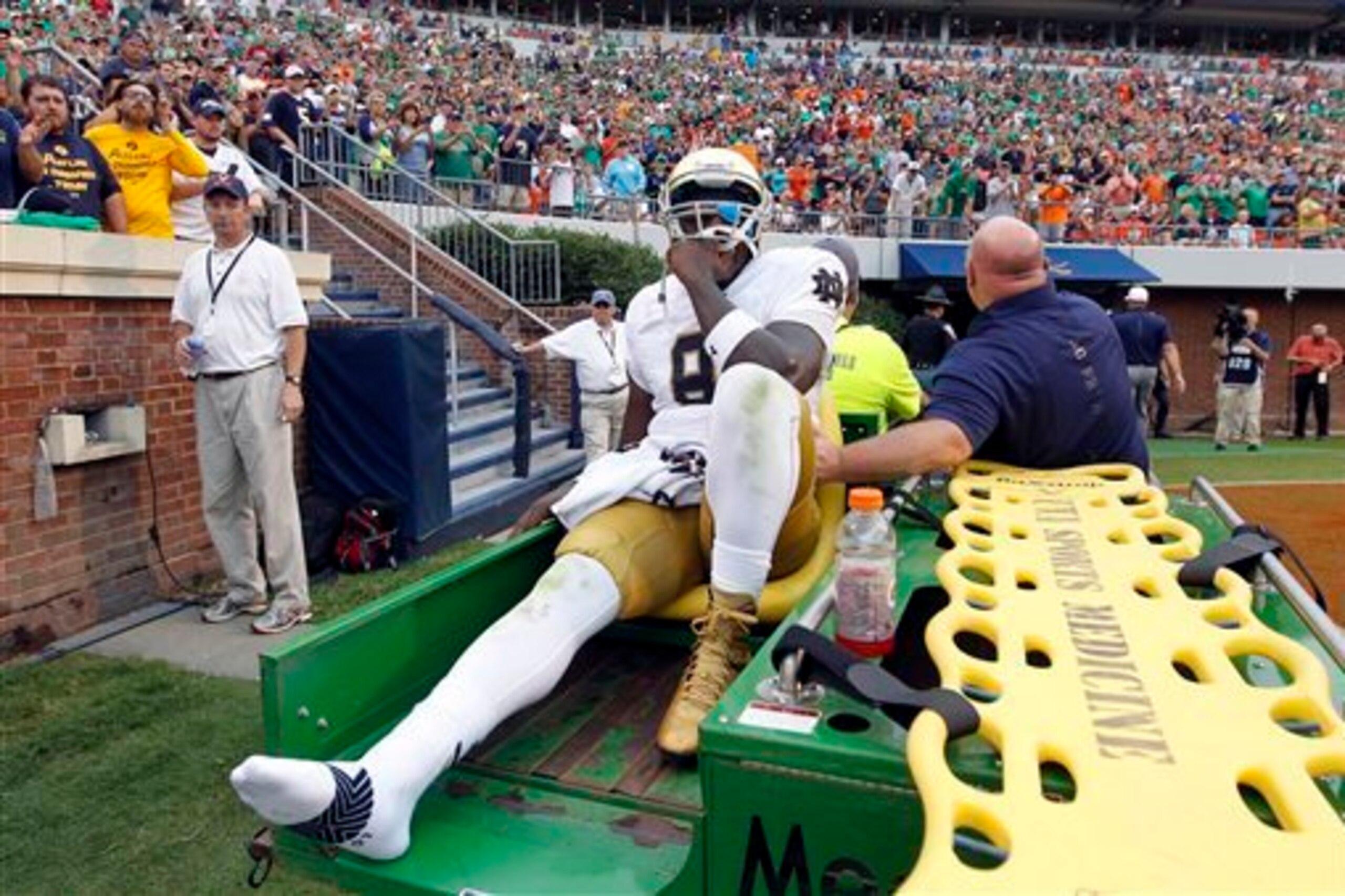 The loss of Malik Zaire is huge for Notre Dame's offense.