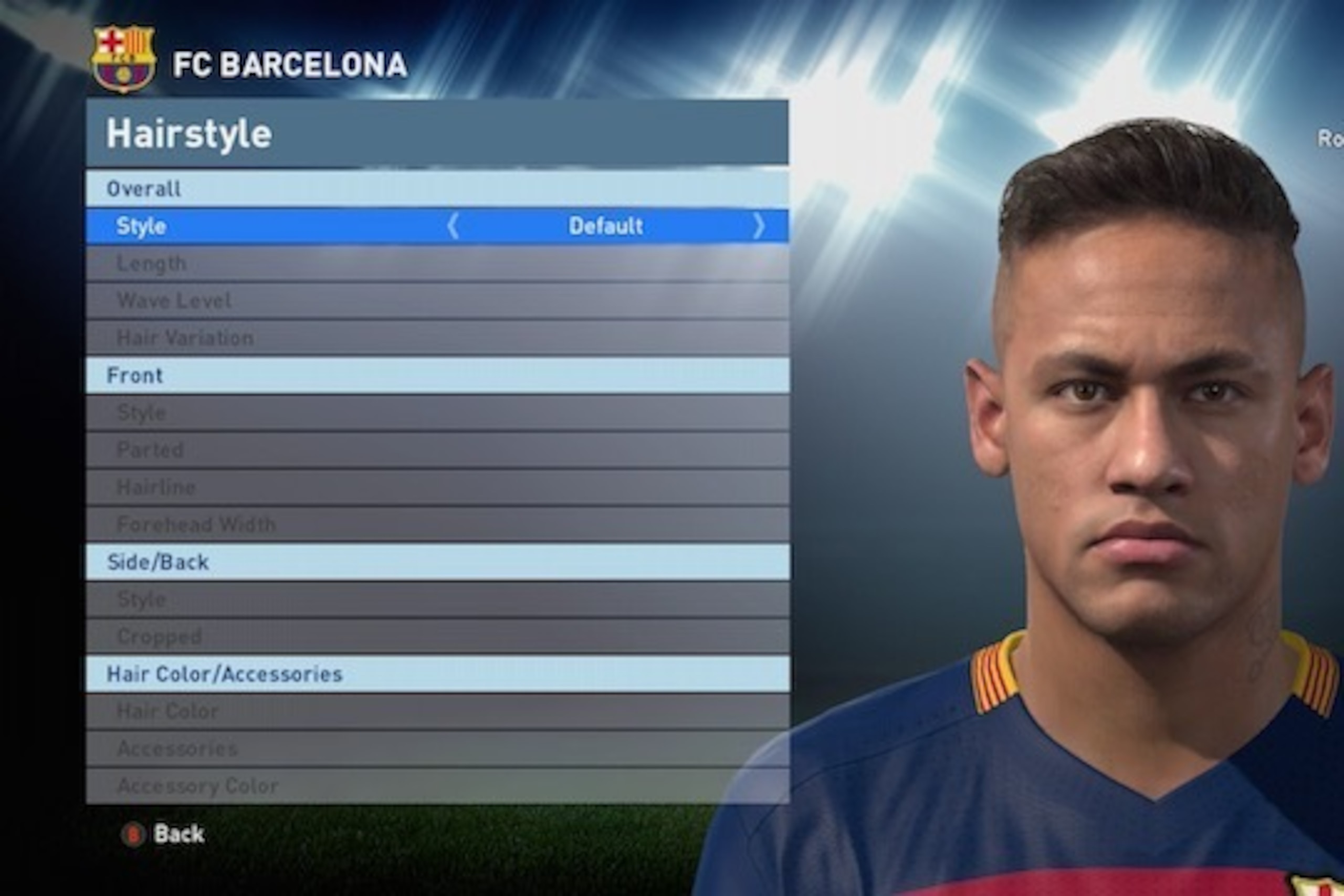 This is actually each player's in-game face!! This is actually each player's in-game face!!